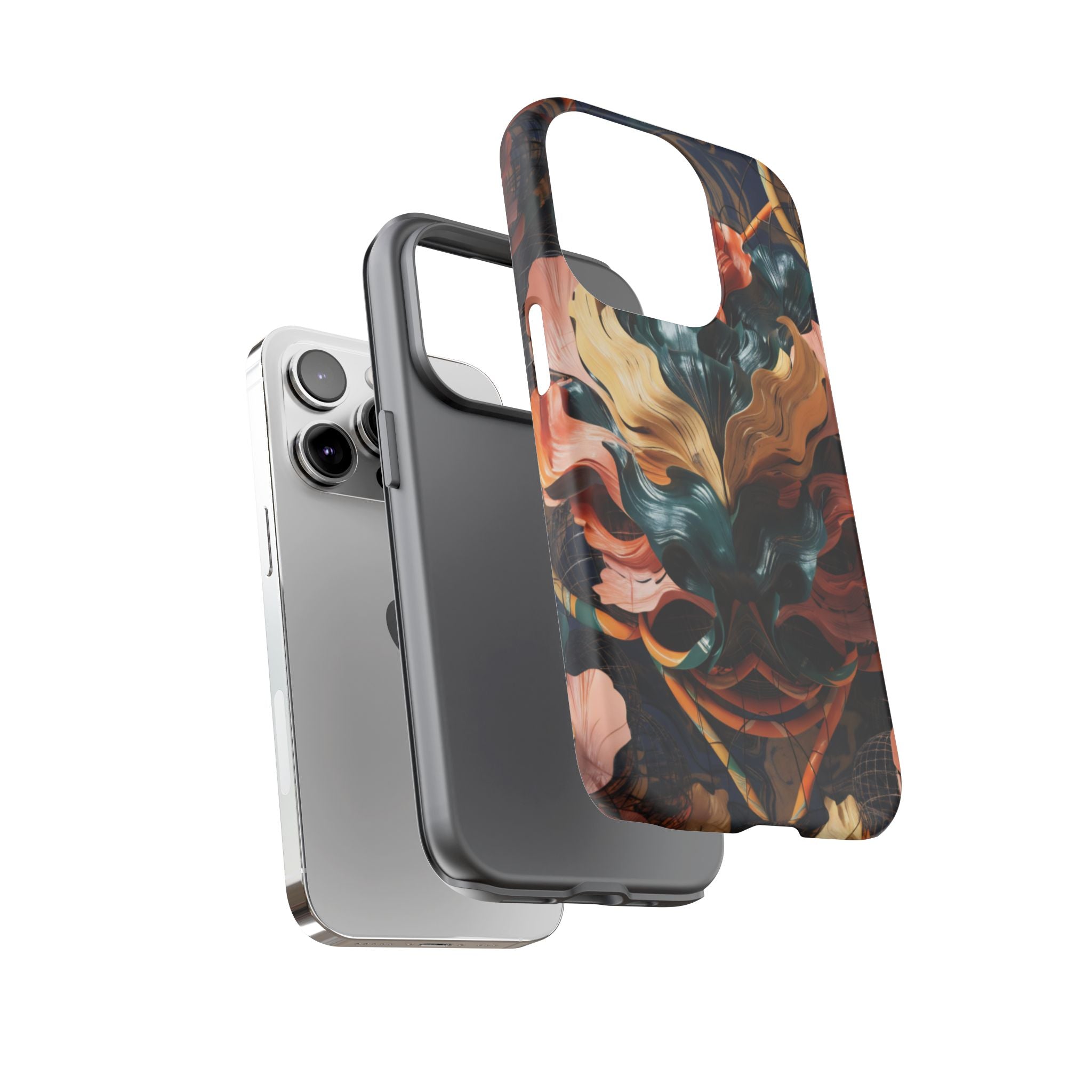 Dark Wild Abstract - Phone Case