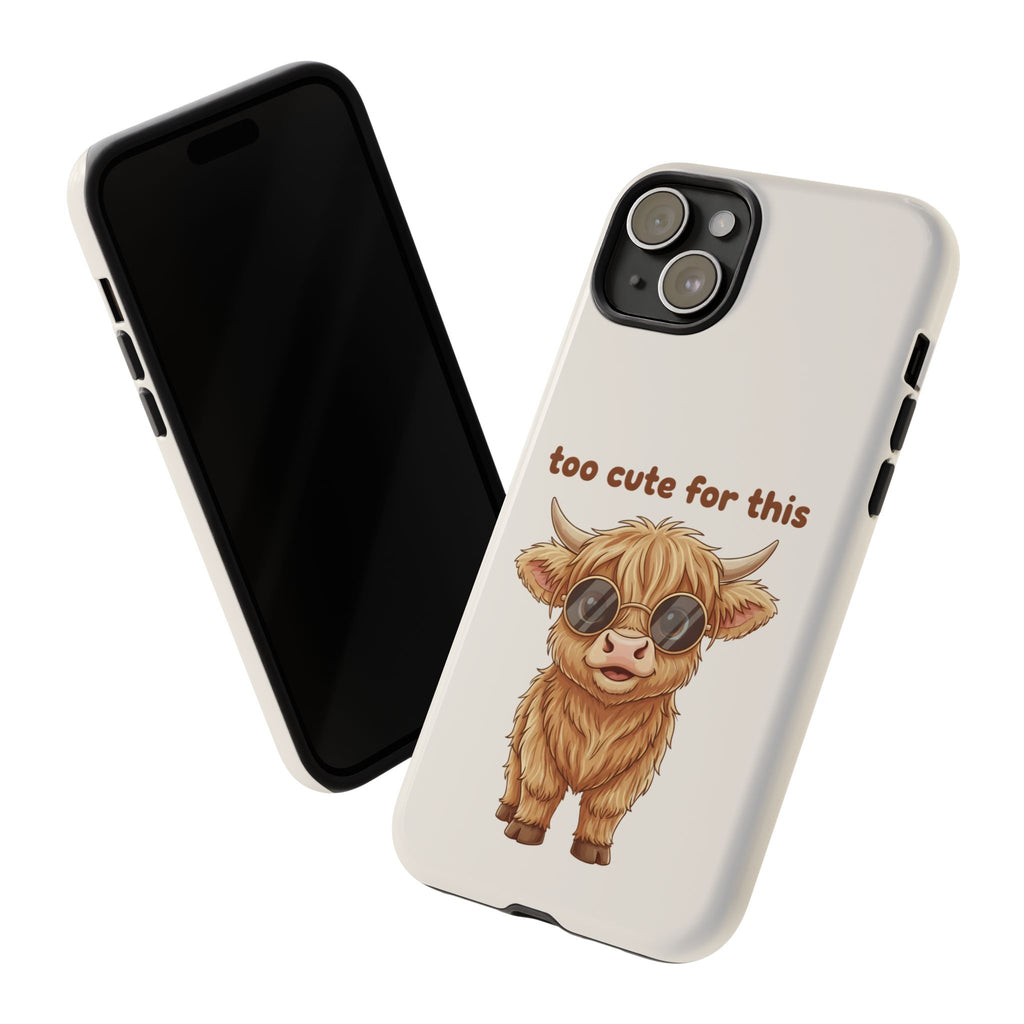 Highland Cow Phone Case — Too Cute for This Design