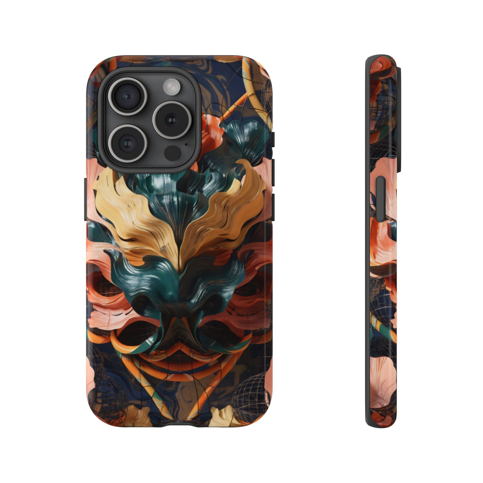 Dark Wild Abstract - Phone Case