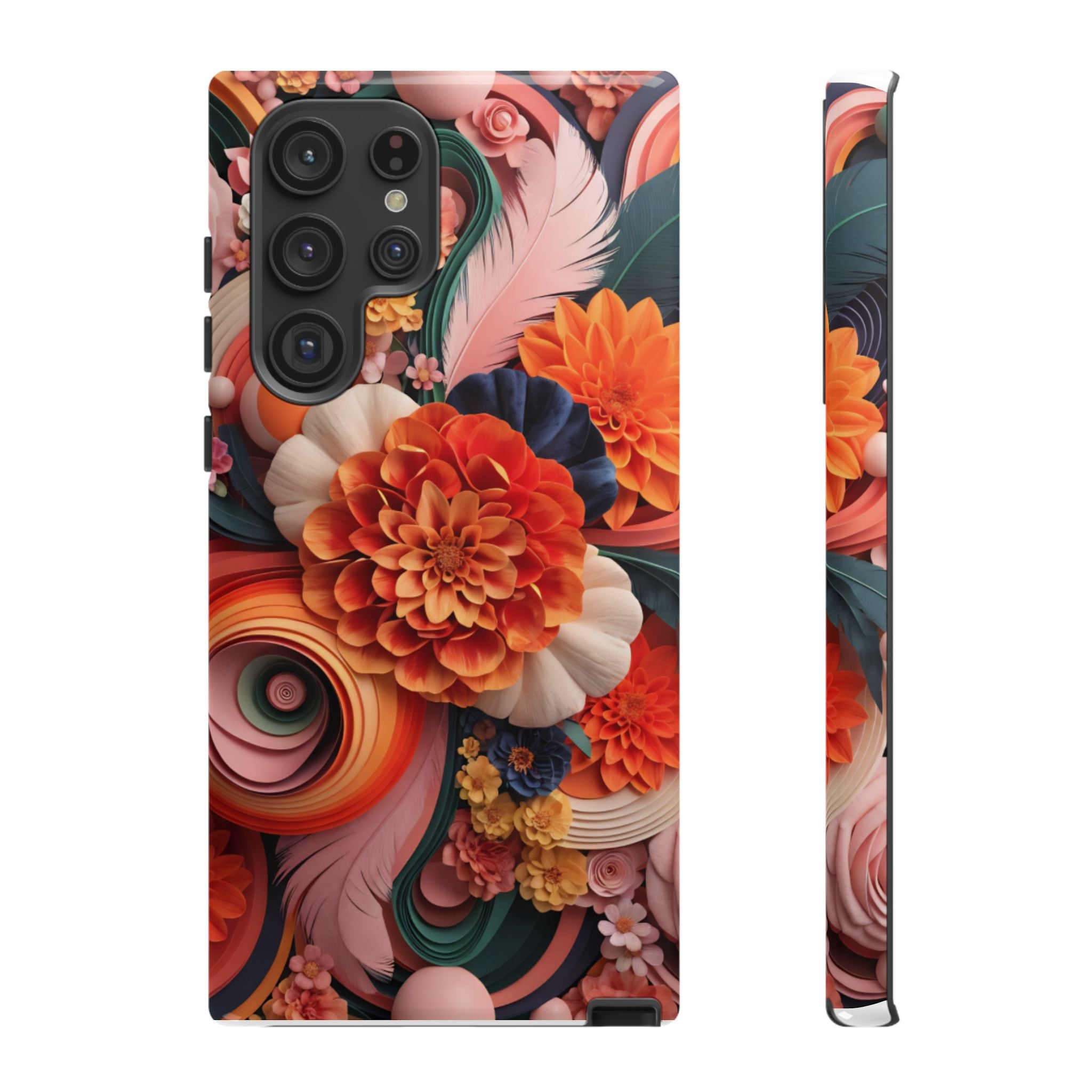 Bold Flower Bouquet - Phone Case