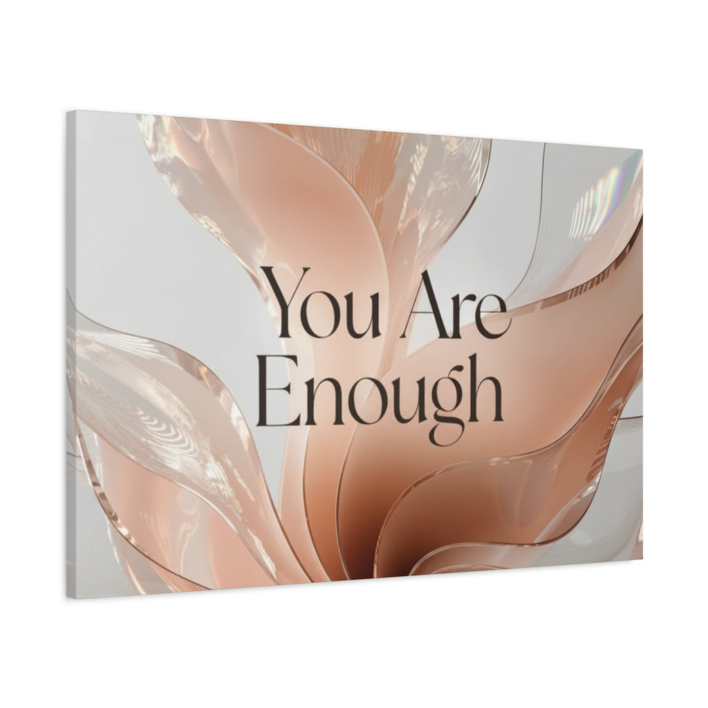 You Are Enough Canvas