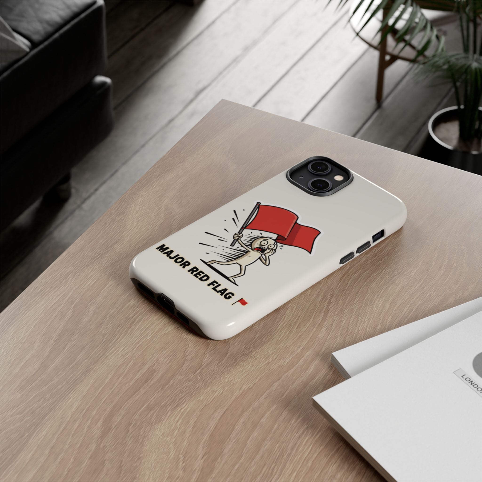 Major Red Flag Character - Phone Case