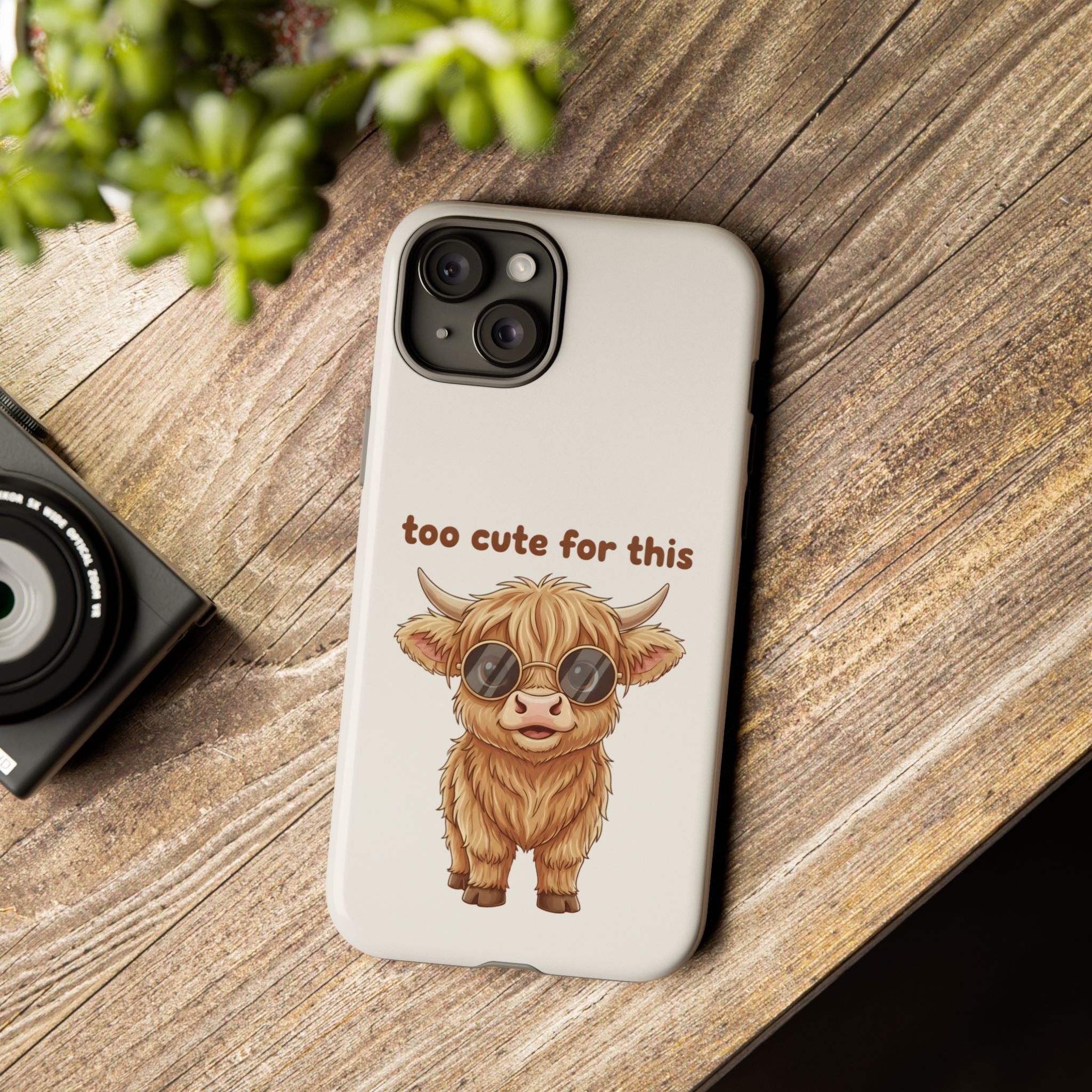 Highland Cow Phone Case — Too Cute for This Design