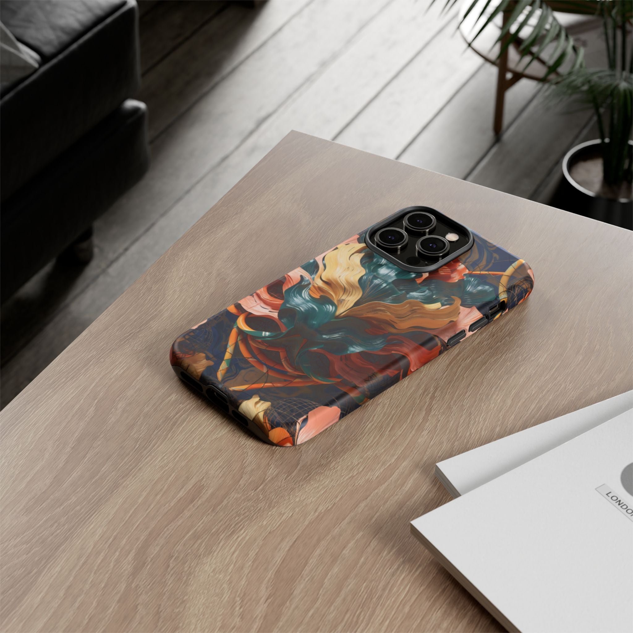Dark Wild Abstract - Phone Case