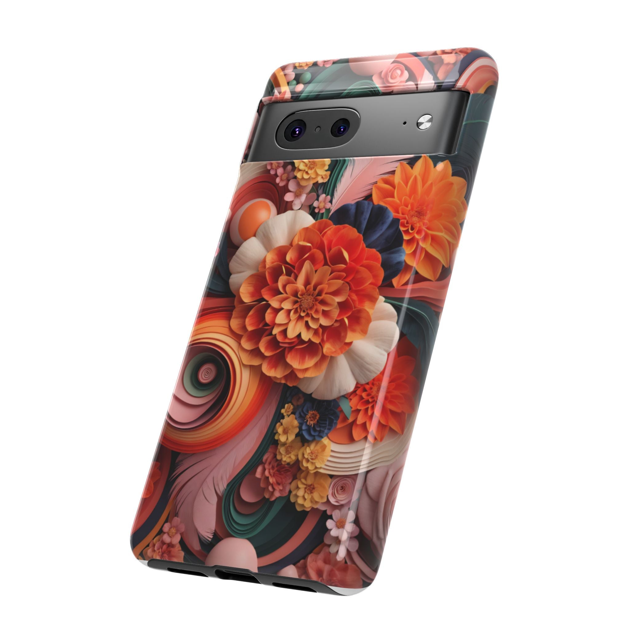 Bold Flower Bouquet - Phone Case