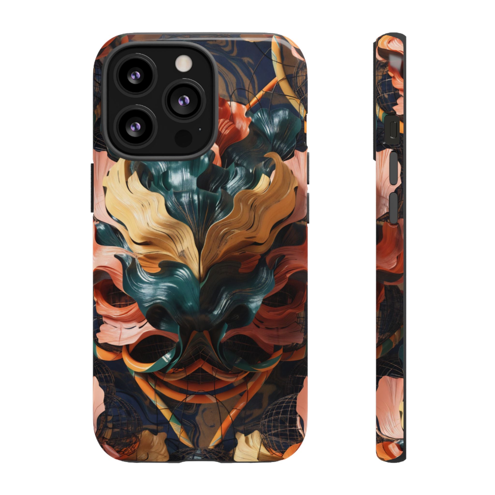 Dark Wild Abstract - Phone Case