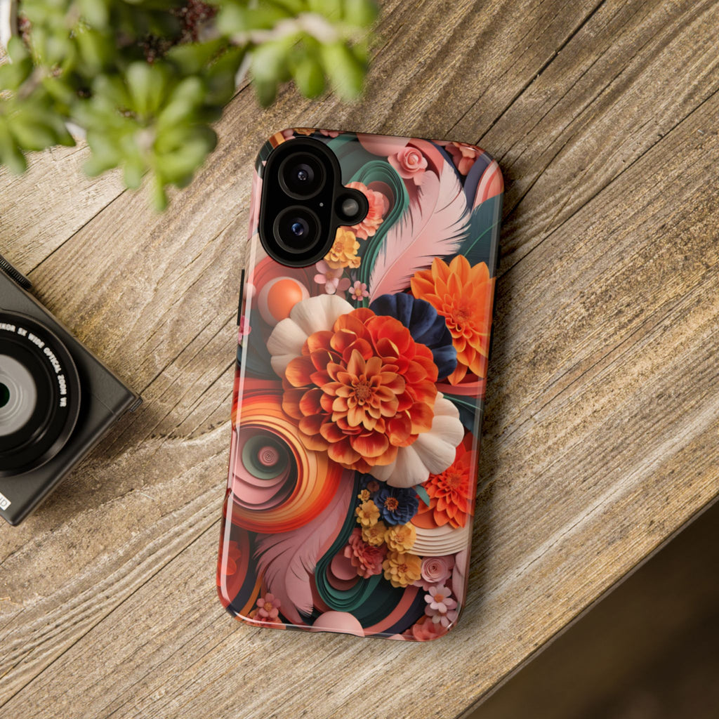 Bold Flower Bouquet - Phone Case