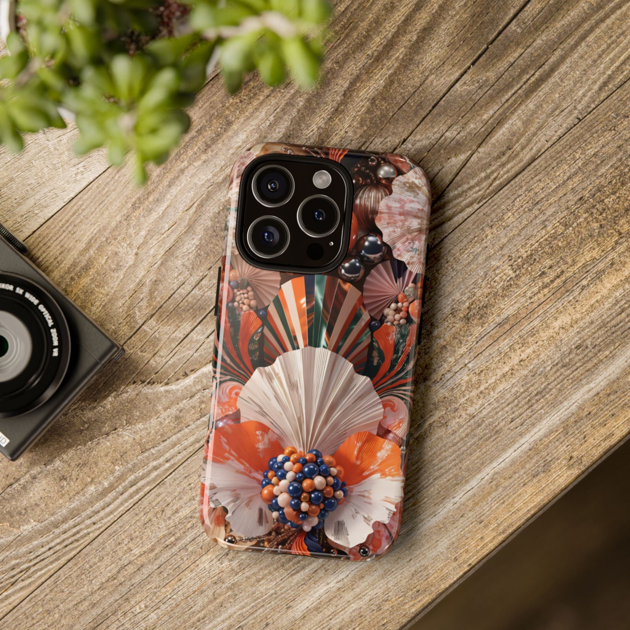 Colorful Fan Abstract - Phone Case