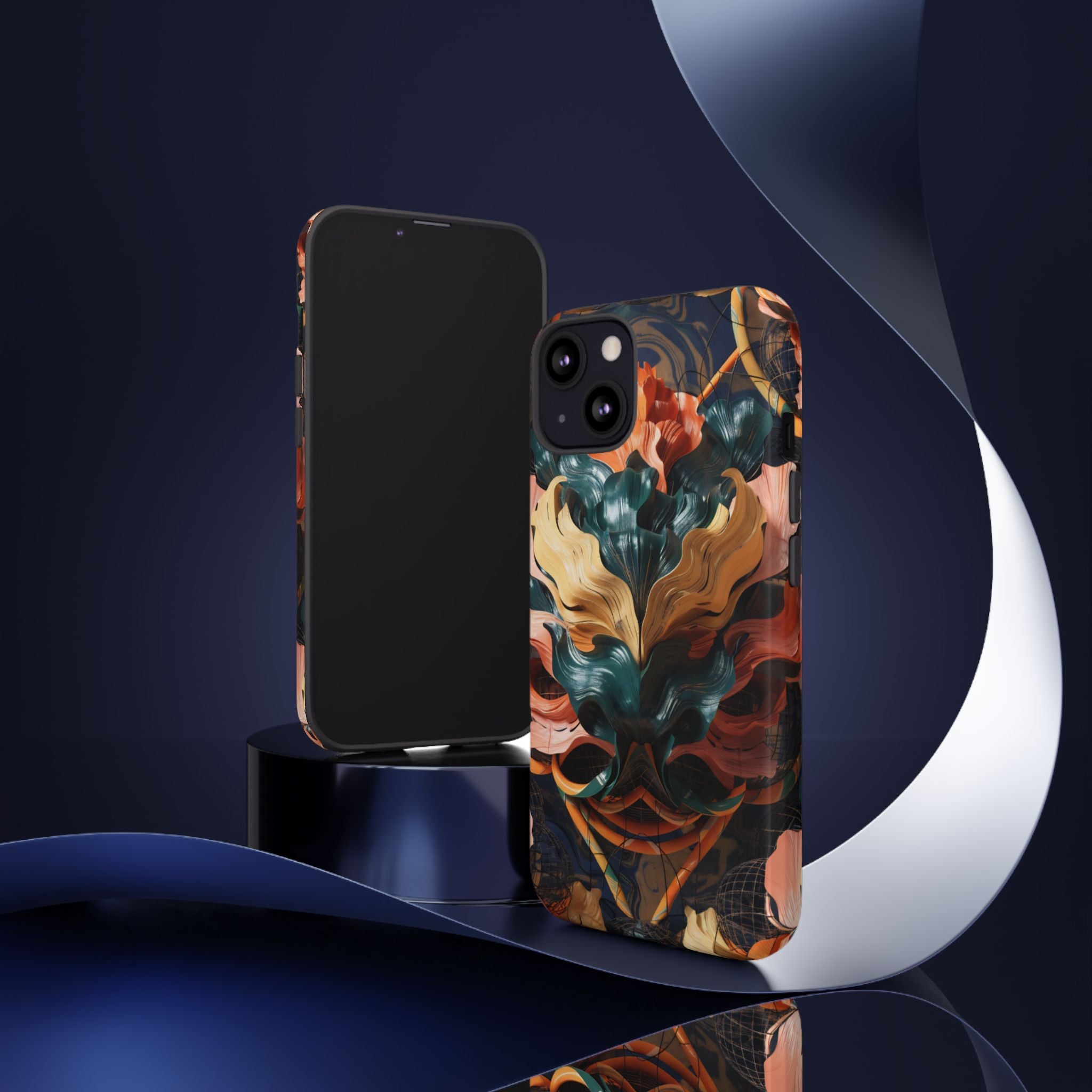Dark Wild Abstract - Phone Case