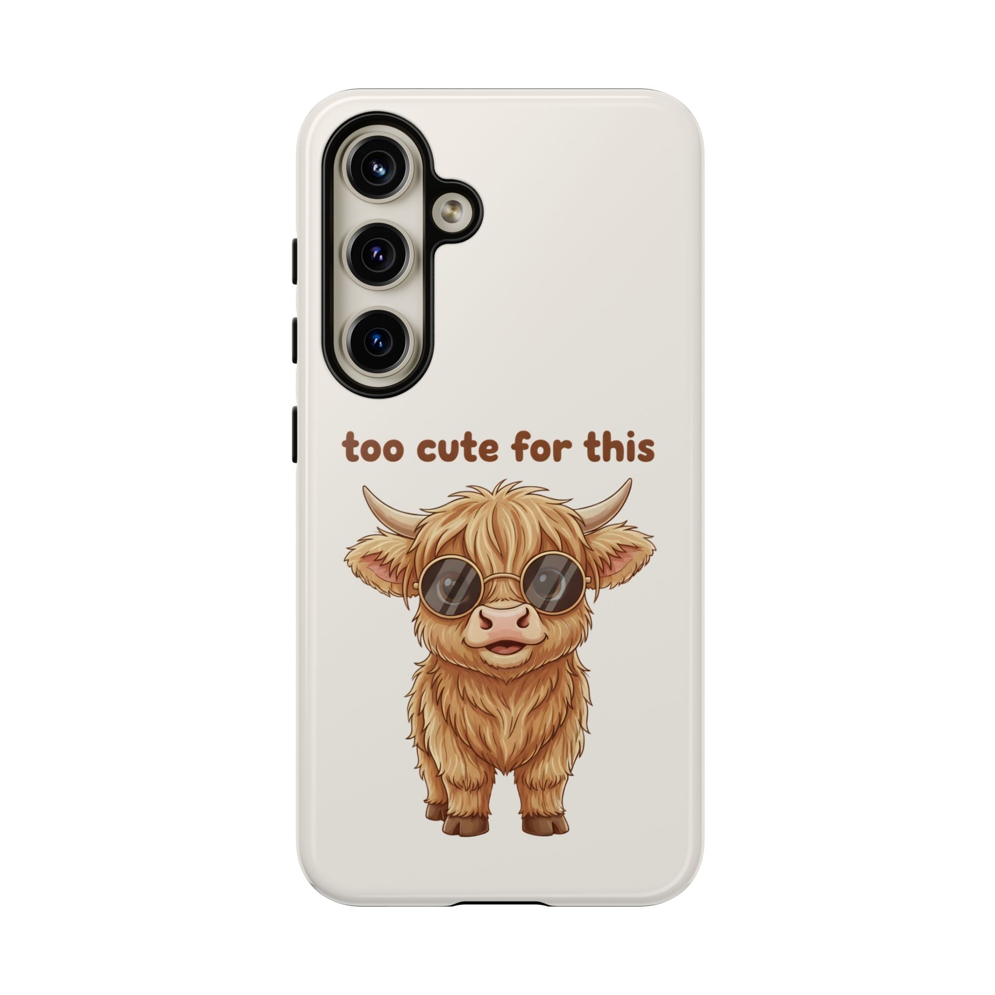 Highland Cow Phone Case — Too Cute for This Design