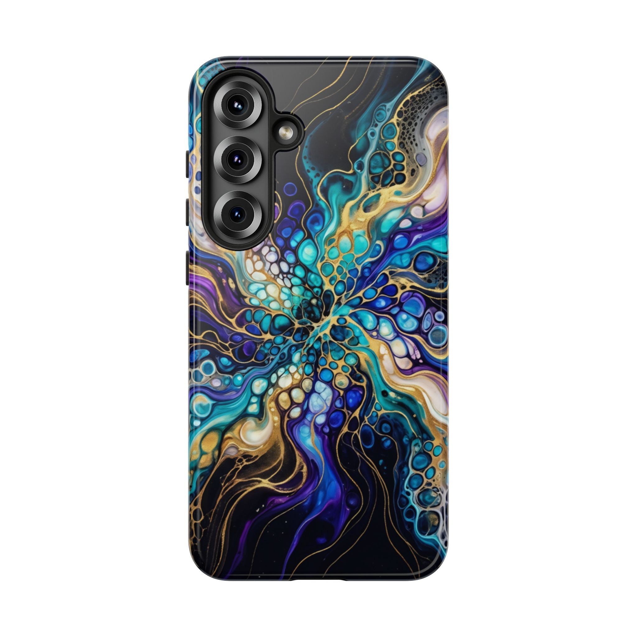 Liquid Cosmos Bloom - Phone Case