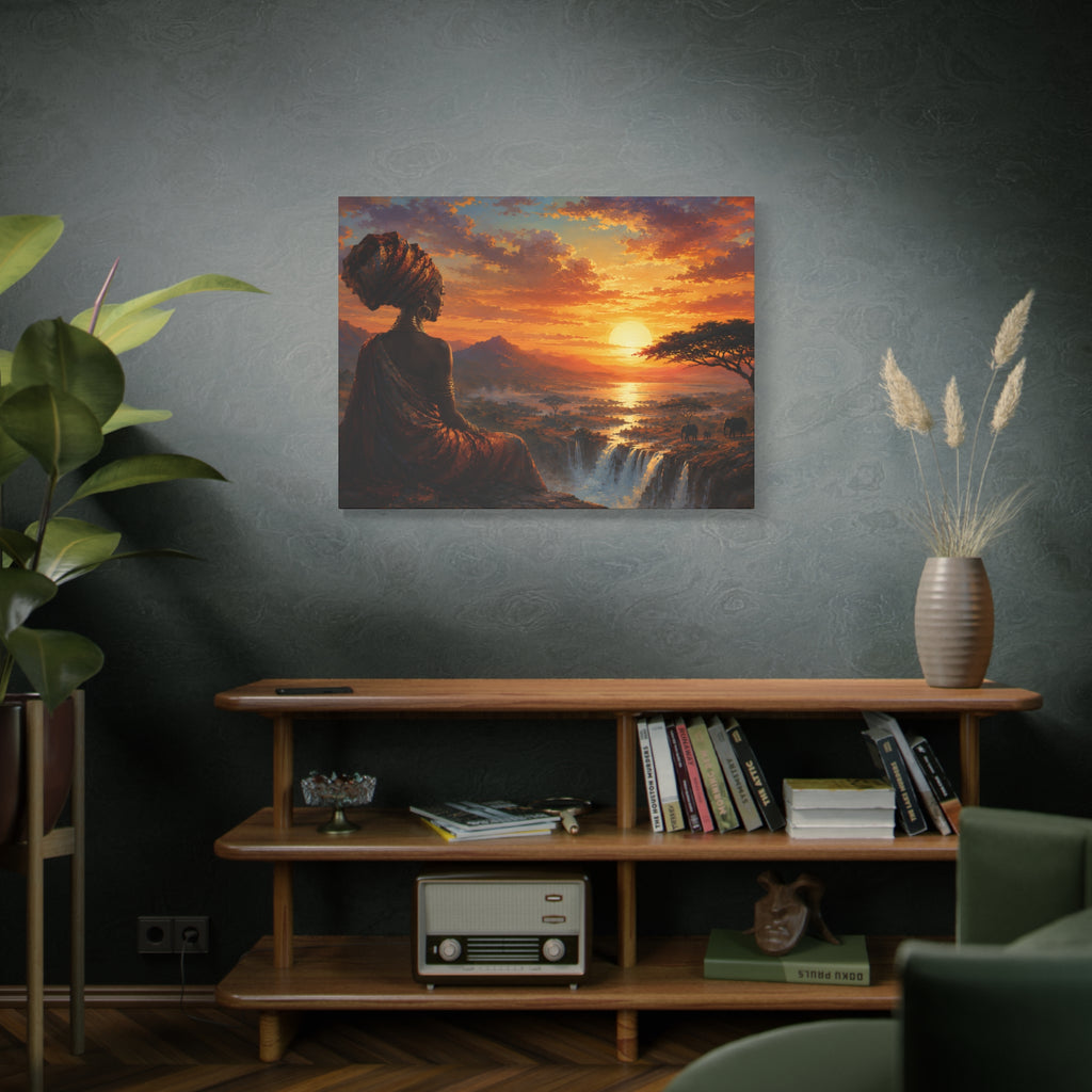 Nigeria Dream Landscape Matte Canvas