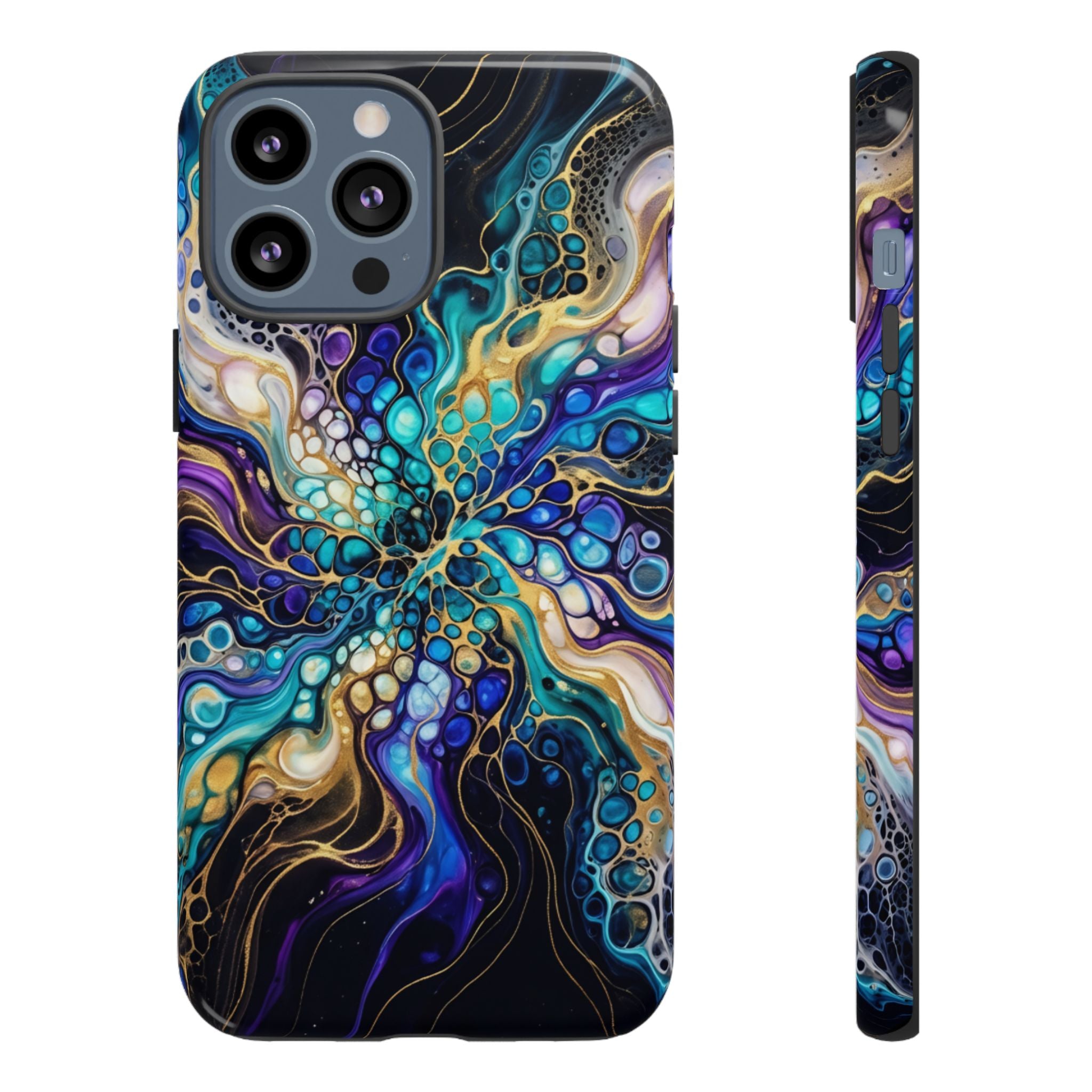 Liquid Cosmos Bloom - Phone Case