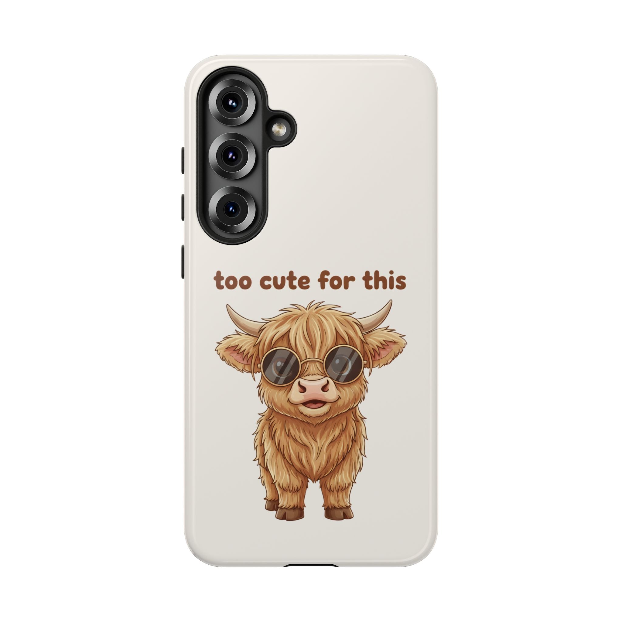 Highland Cow Phone Case — Too Cute for This Design