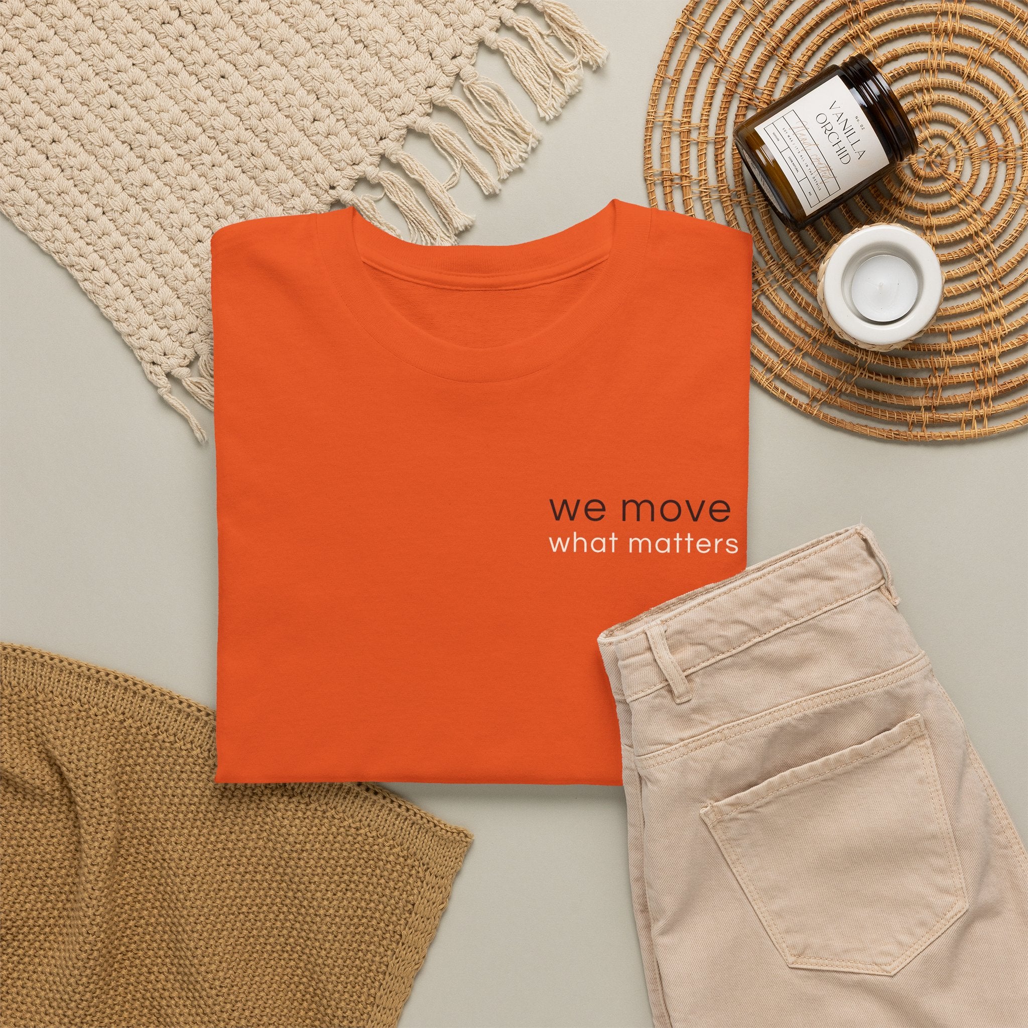 Moving Company Logo Tee — "Black Buzzard Moving Co." Graphic T-Shirt