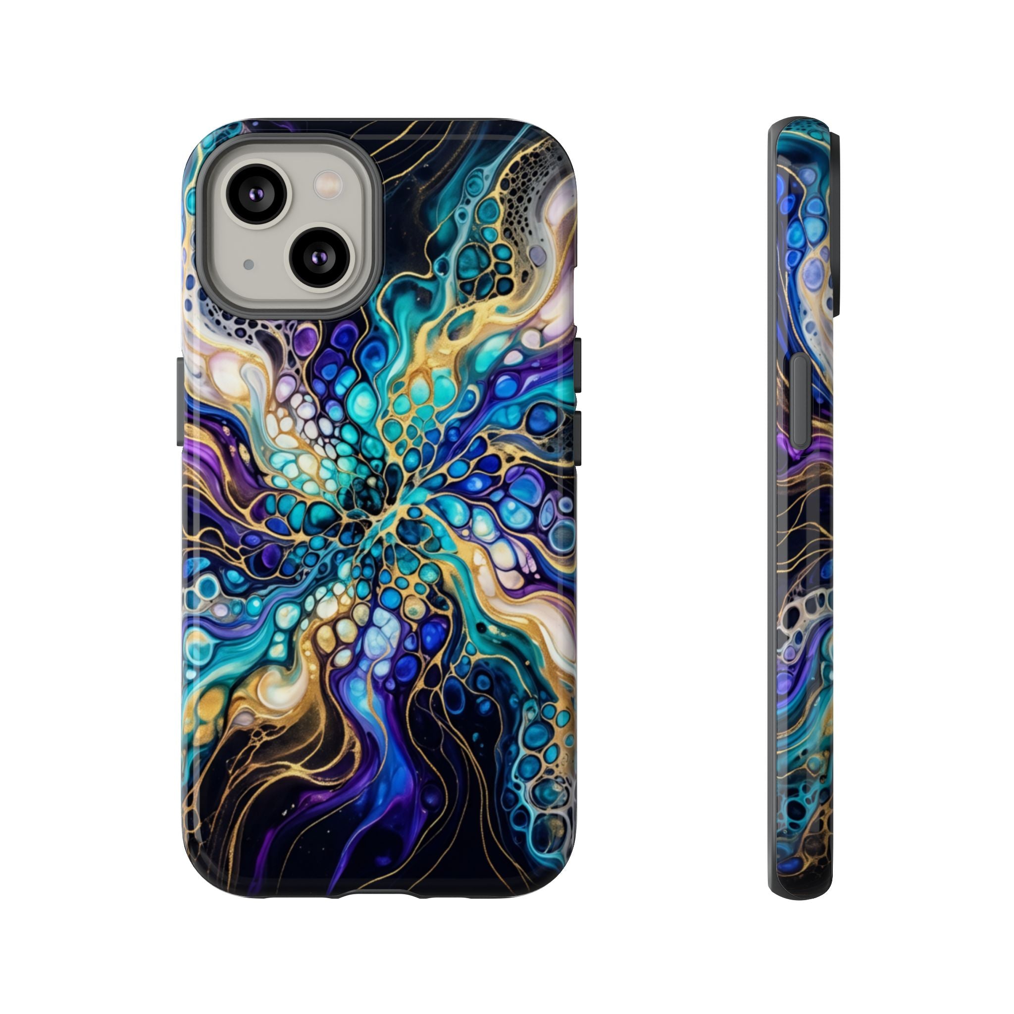 Liquid Cosmos Bloom - Phone Case