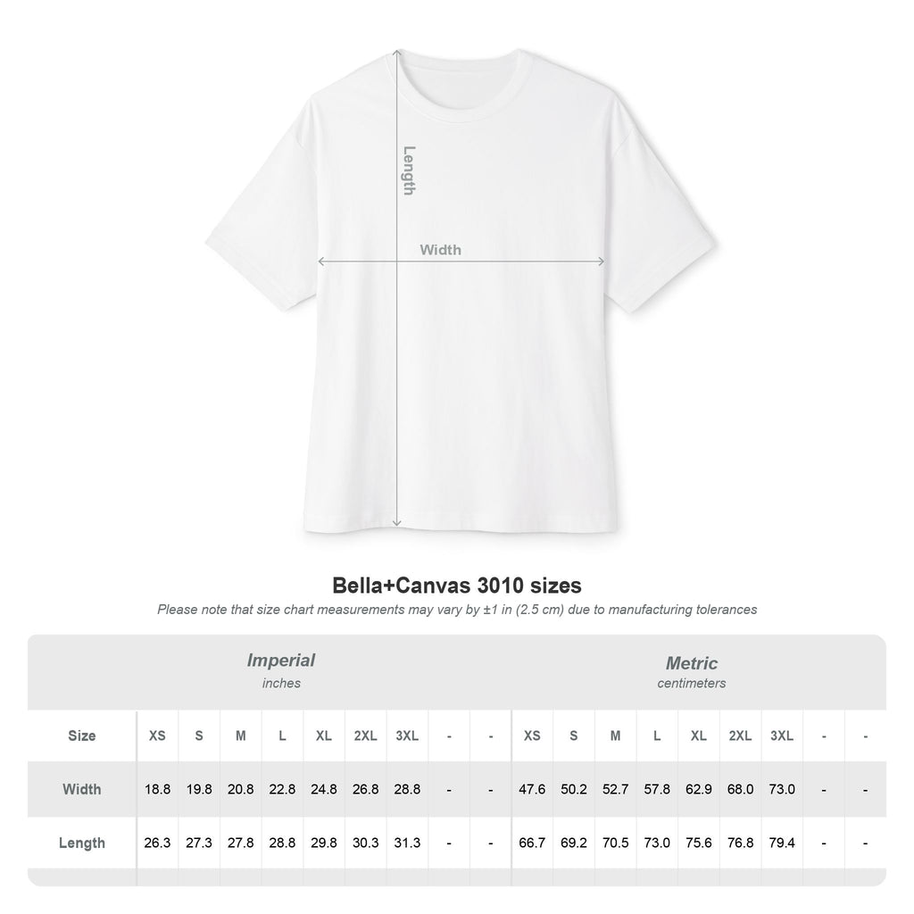 Goals Discipline Rise and Grind Oversized Tee — Graphic Boxy T-Shirt