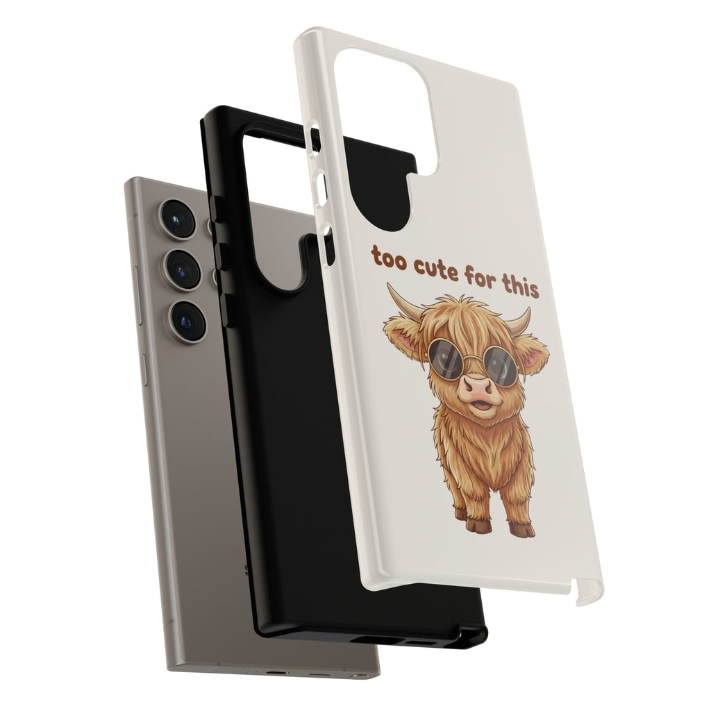 Highland Cow Phone Case — Too Cute for This Design
