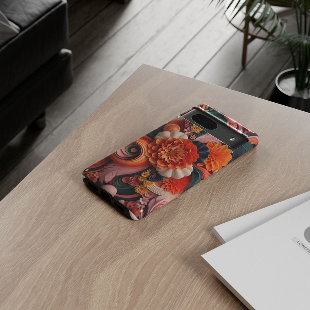 Bold Flower Bouquet - Phone Case