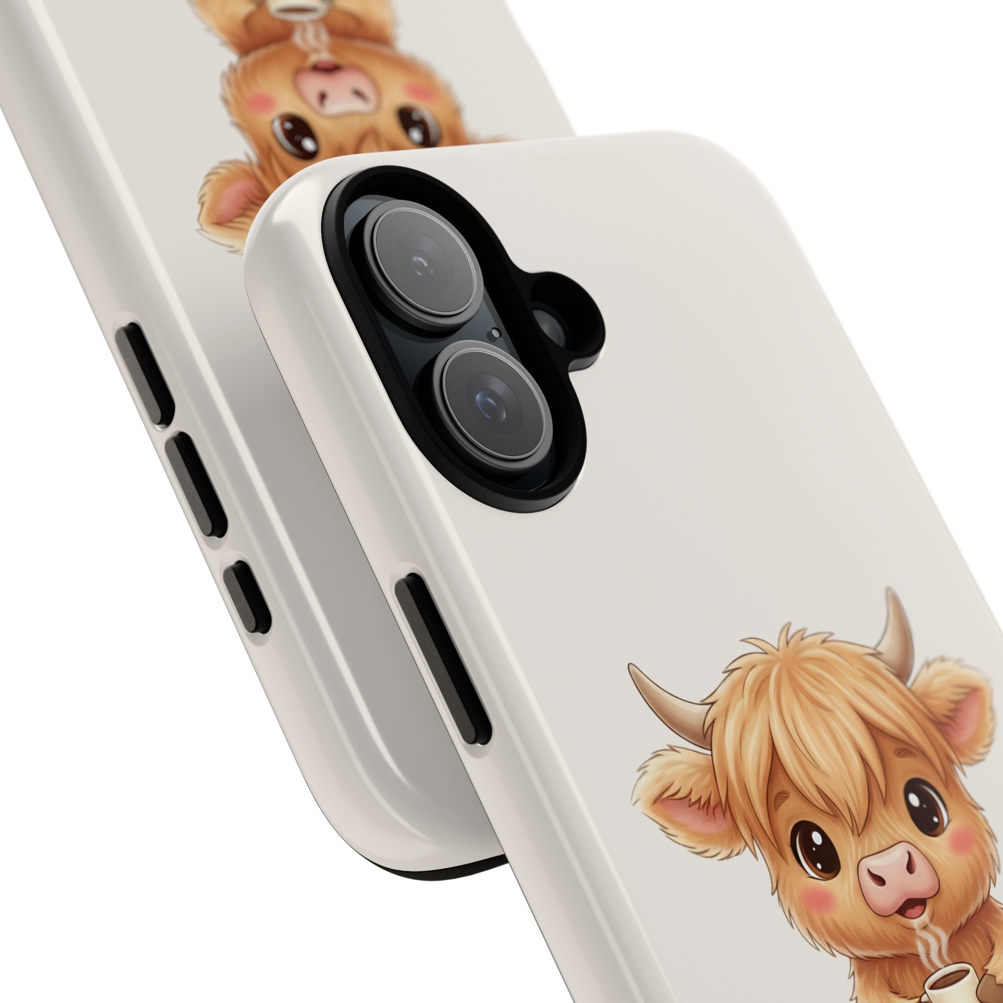 Highland Cow Phone Case — Don’t Talk to Me Design