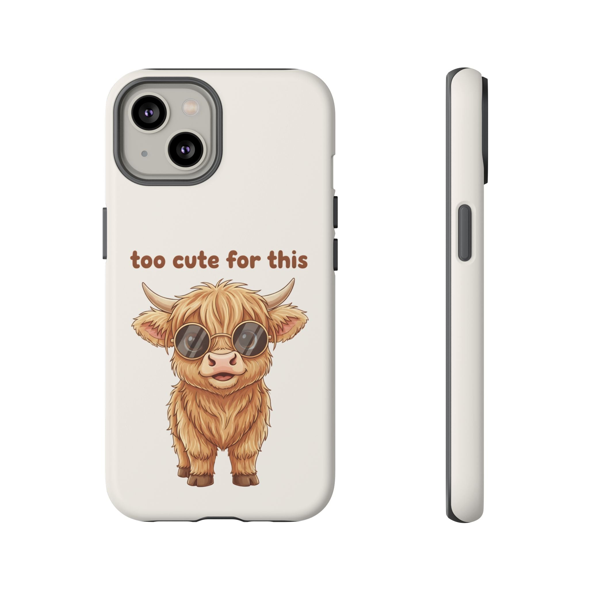 Highland Cow Phone Case — Too Cute for This Design