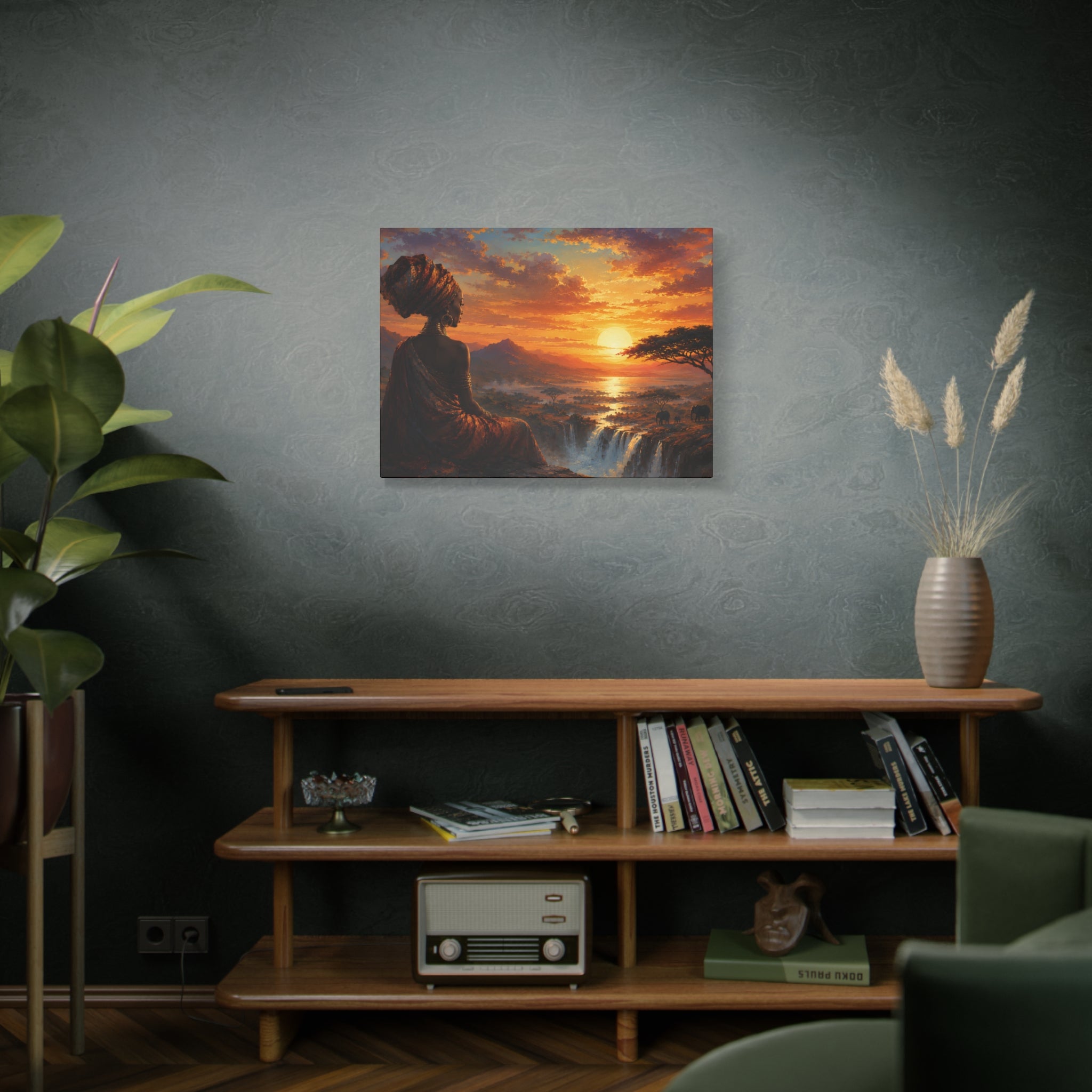 Nigeria Dream Landscape Matte Canvas