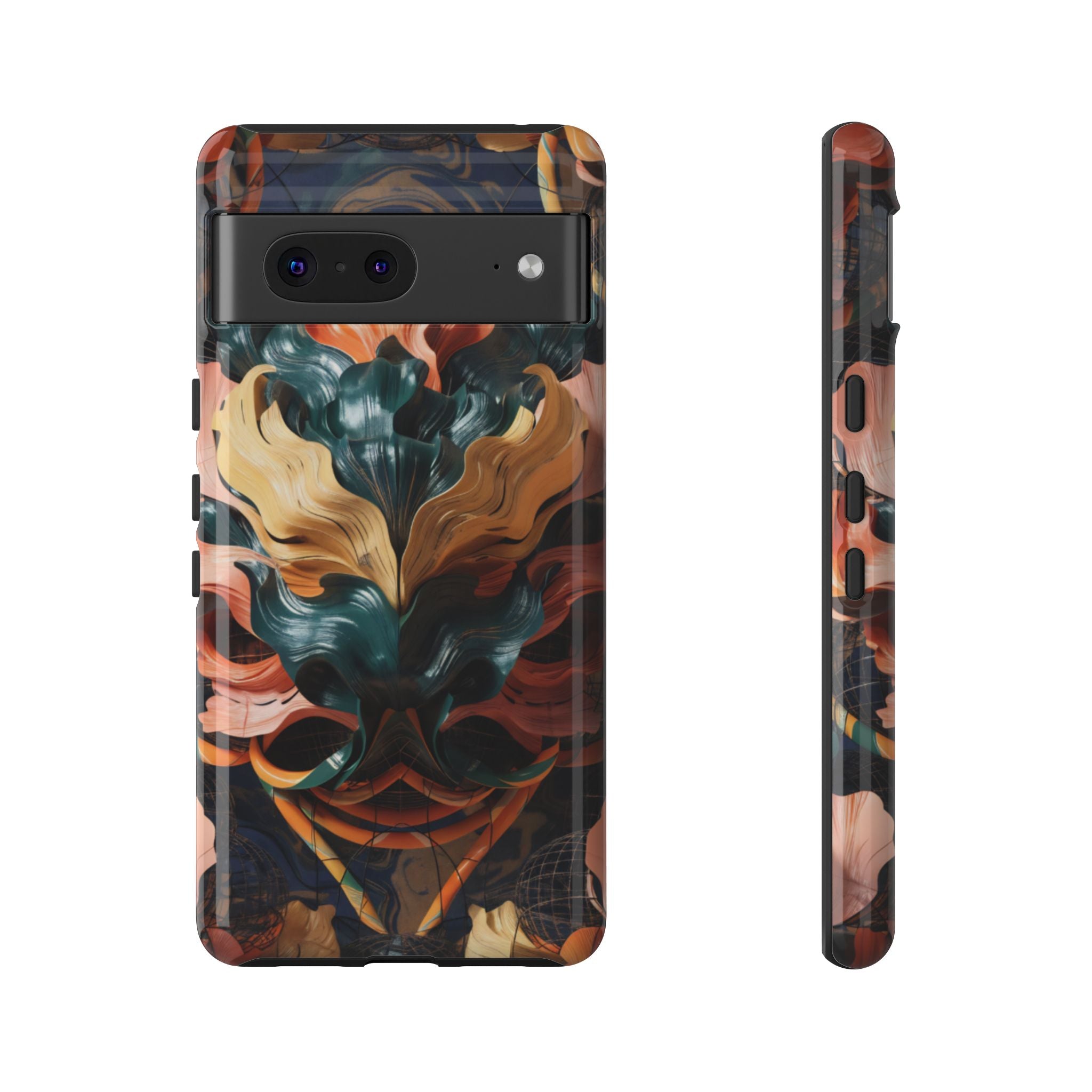 Dark Wild Abstract - Phone Case