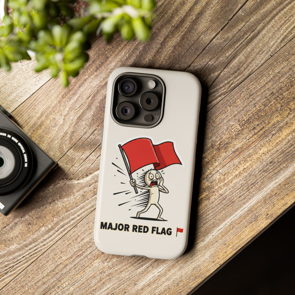 Major Red Flag Character - Phone Case