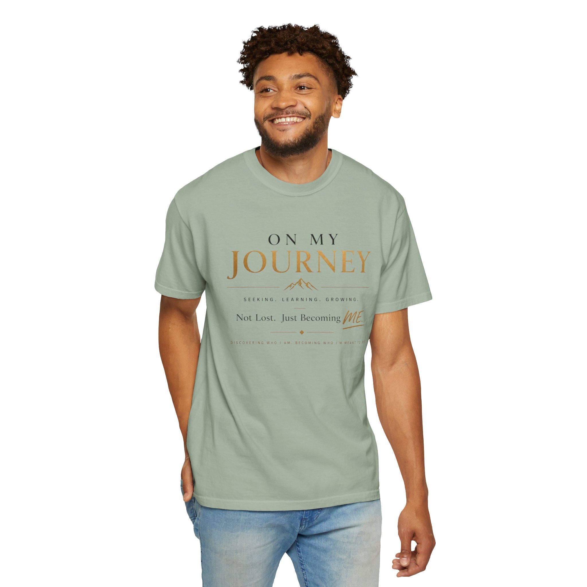 On My Journey T‑Shirt — Inspirational & Self Discovery