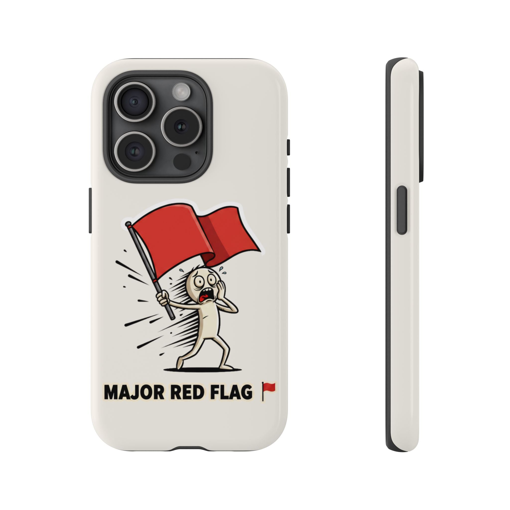 Major Red Flag Character - Phone Case