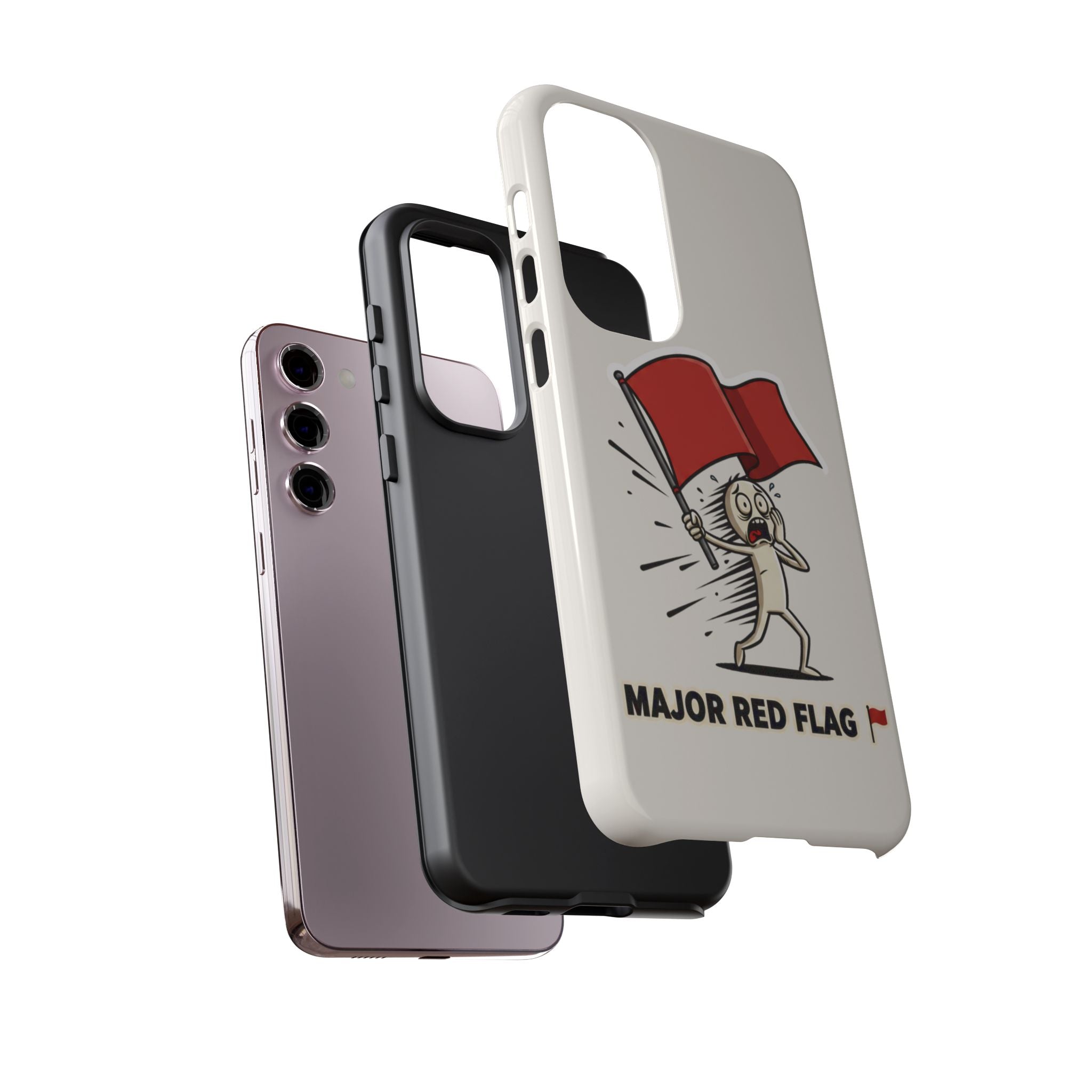 Major Red Flag Character - Phone Case