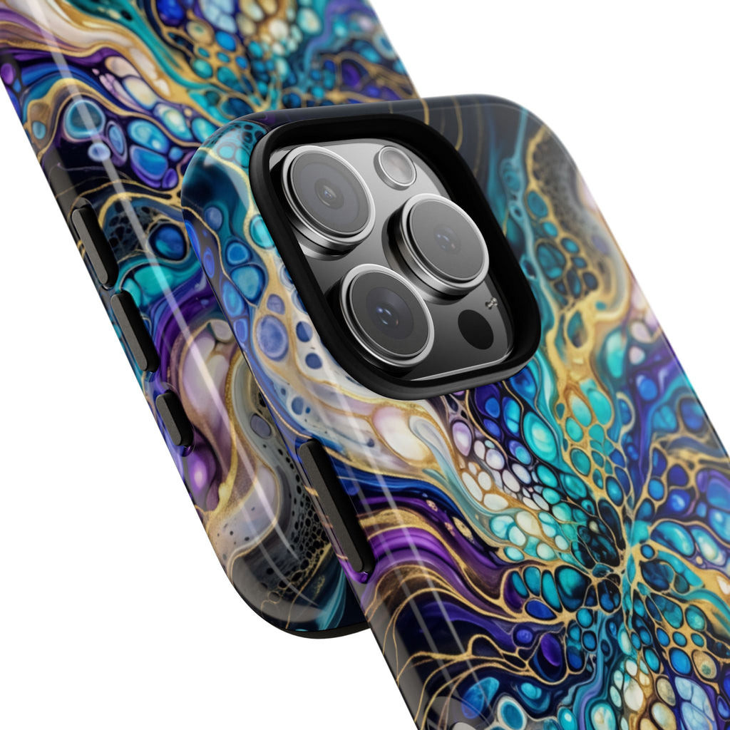 Liquid Cosmos Bloom - Phone Case