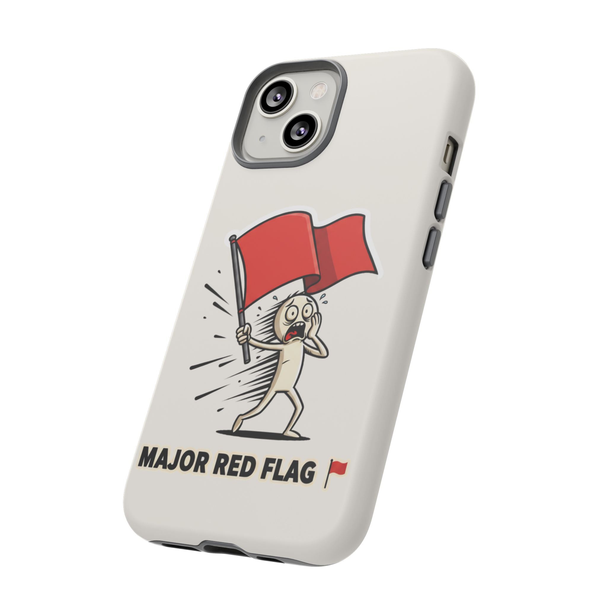 Major Red Flag Character - Phone Case