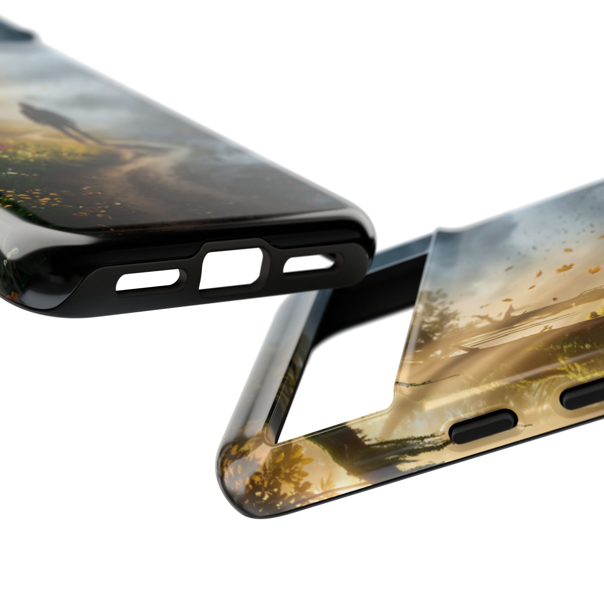 Contrasting Light/Dark Art - Phone Case