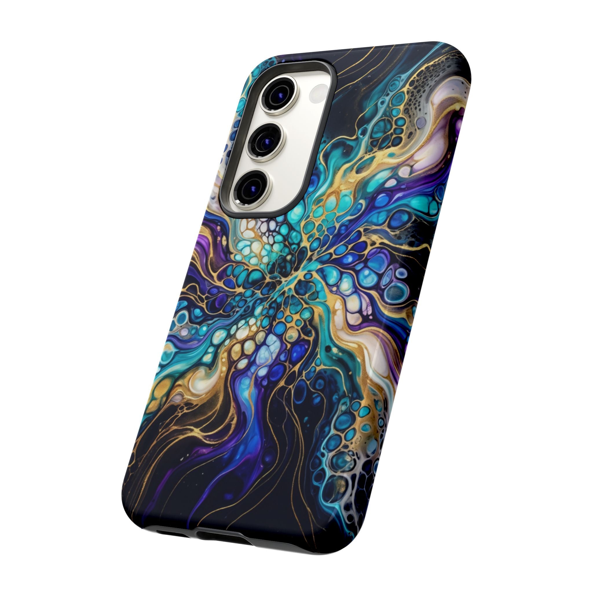 Liquid Cosmos Bloom - Phone Case