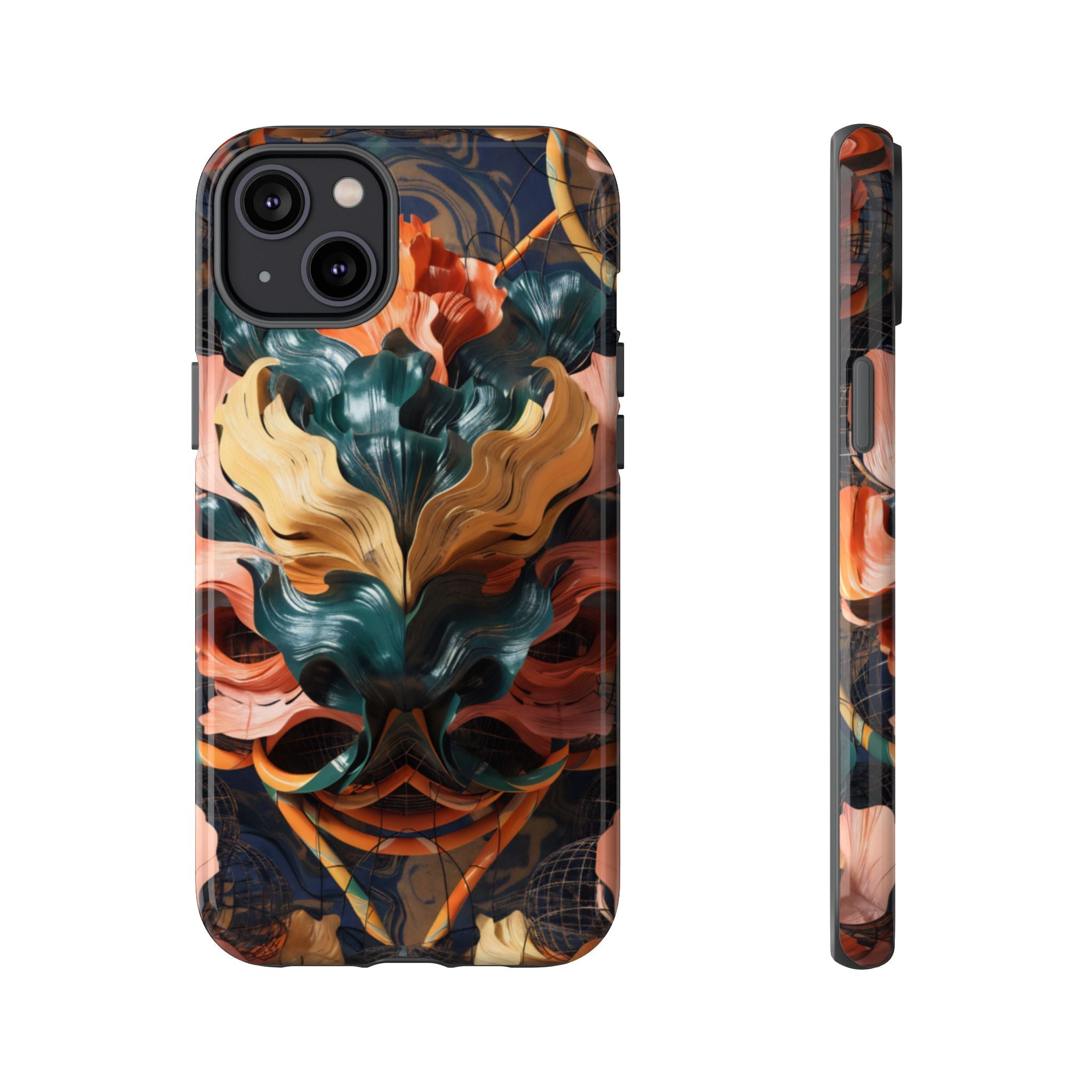 Dark Wild Abstract - Phone Case