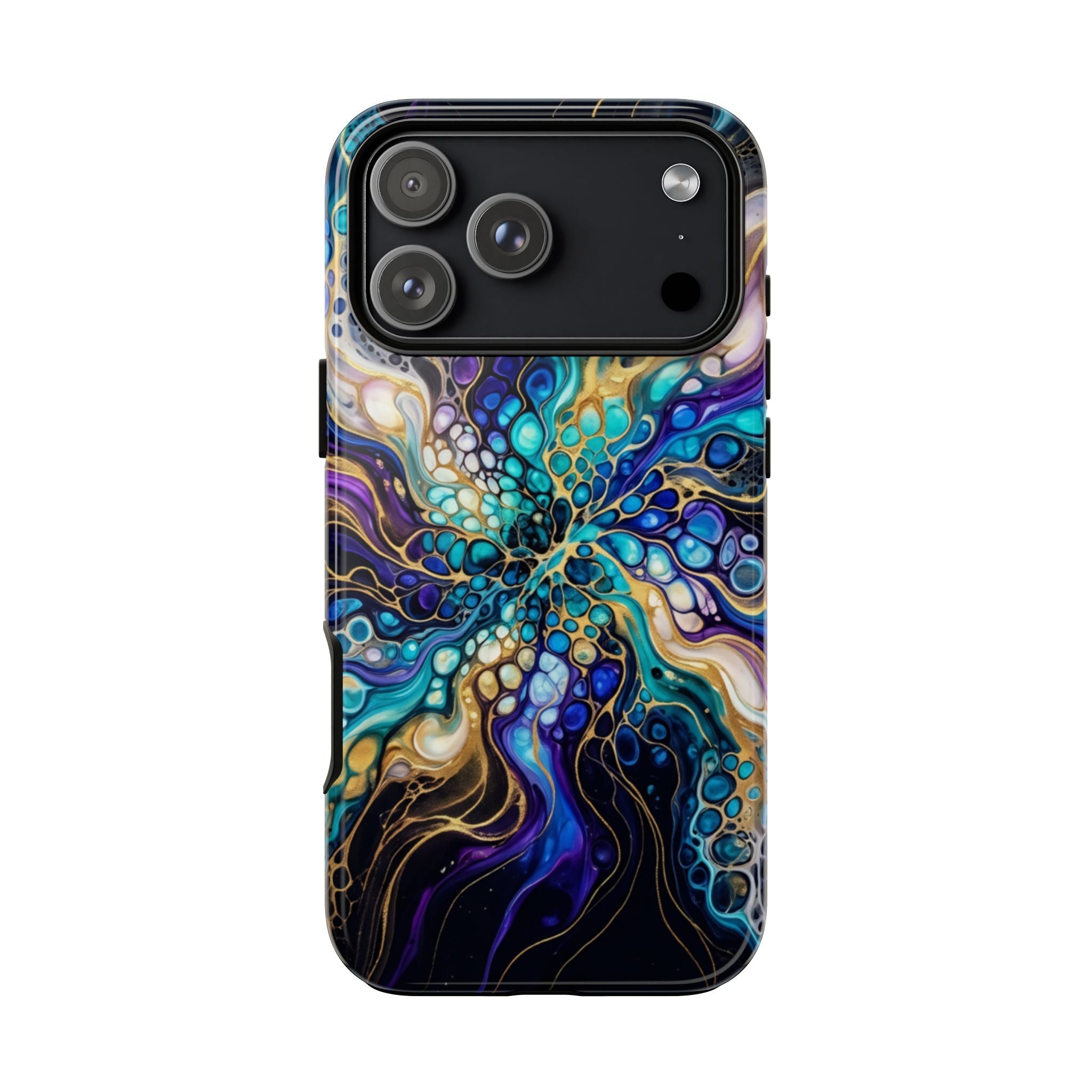 Liquid Cosmos Bloom - Phone Case