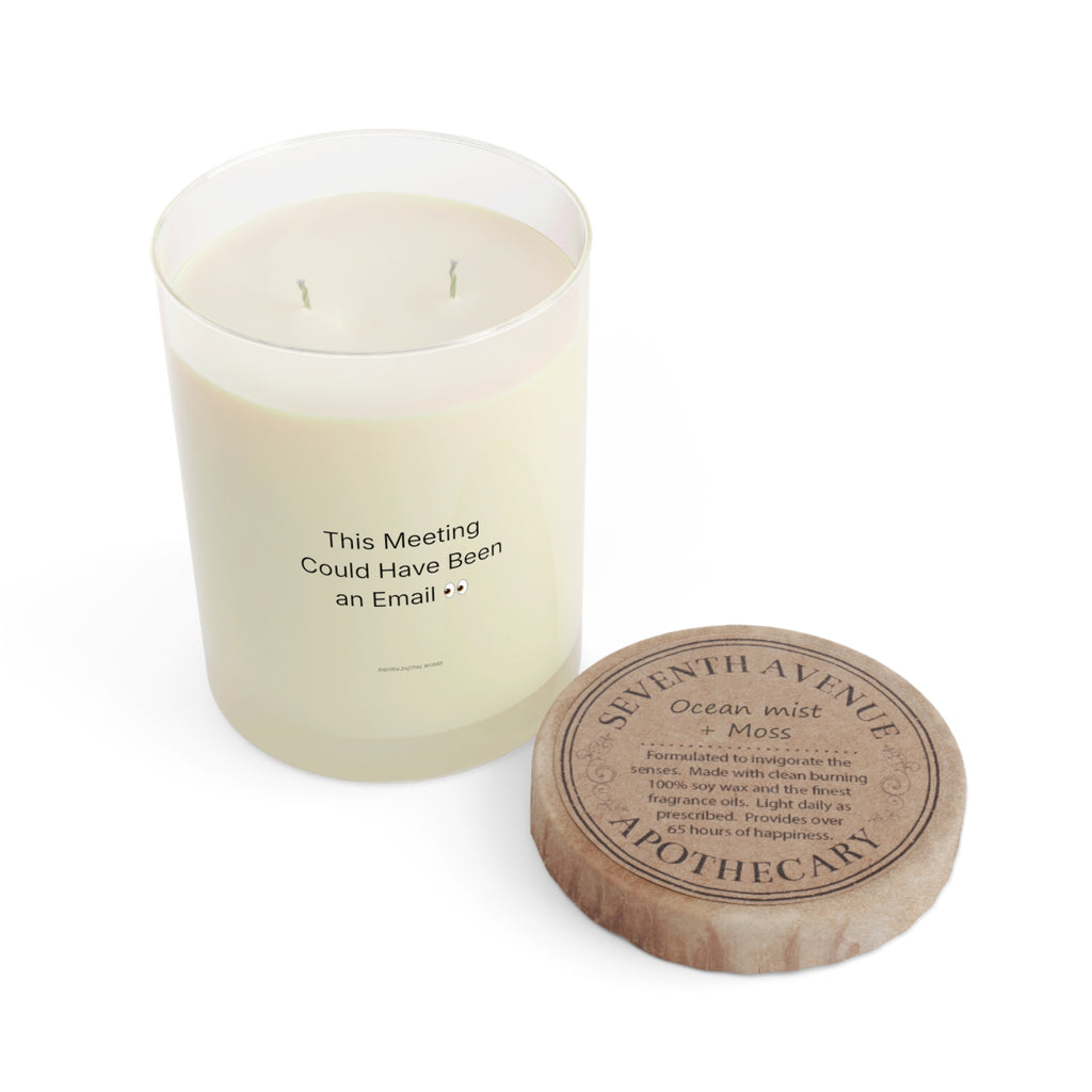 This Meeting Could Have Been an Email Candle, 11oz Glass Scented Candle
