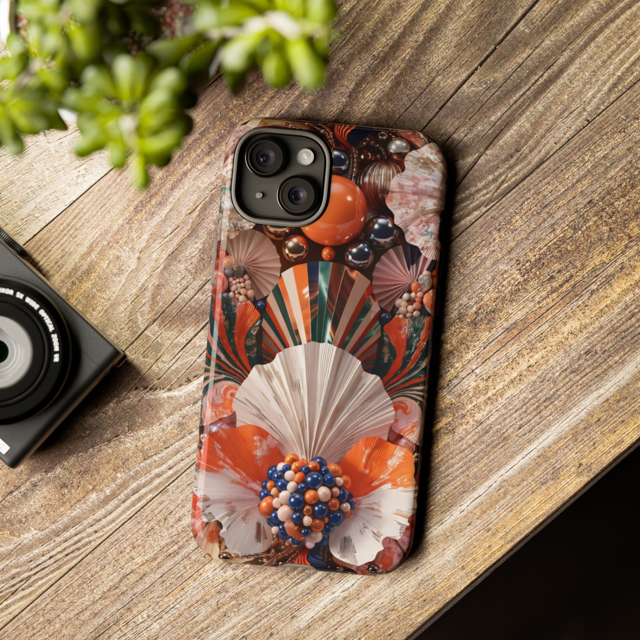 Colorful Fan Abstract - Phone Case