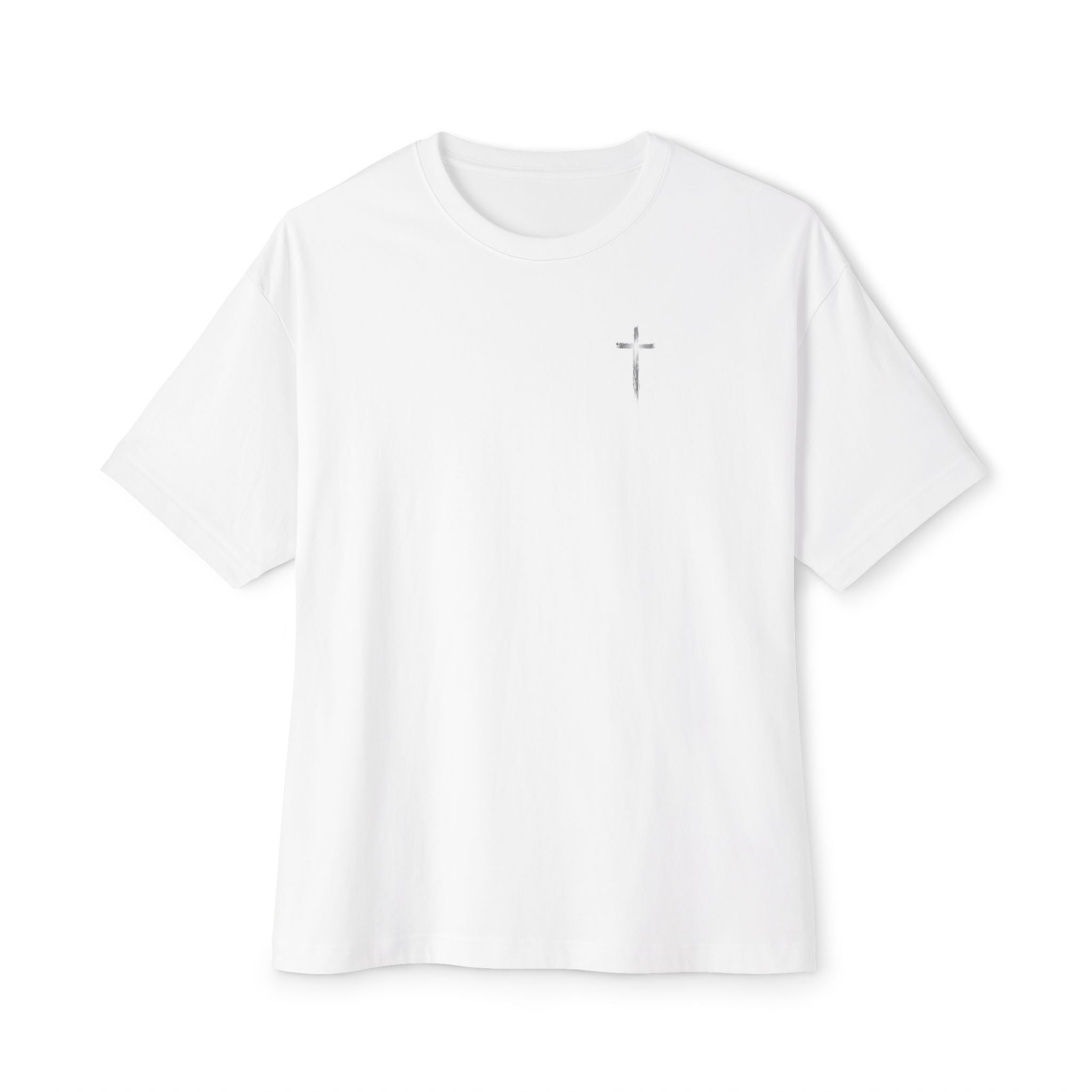 Goals Discipline Rise and Grind Oversized Tee — Graphic Boxy T-Shirt