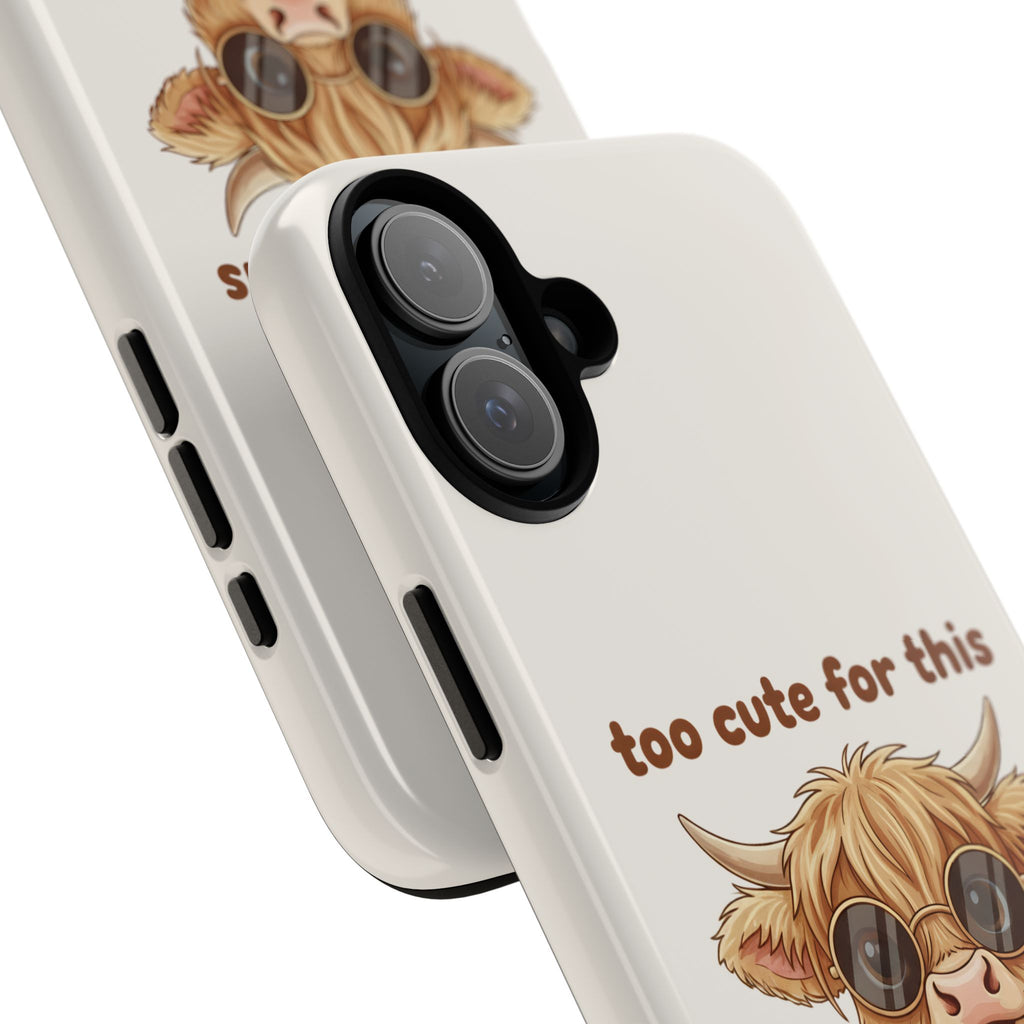 Highland Cow Phone Case — Too Cute for This Design