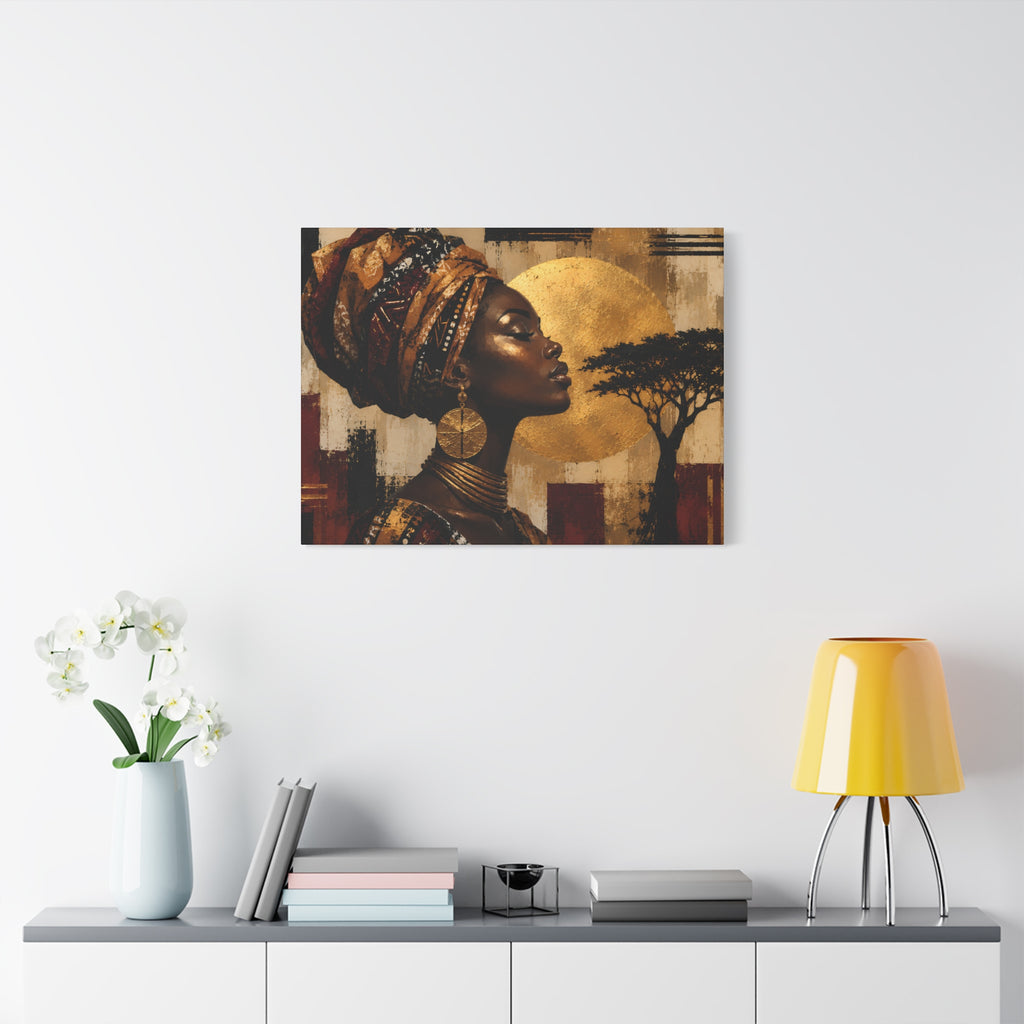 Nigerian Princess - Matte Canvas