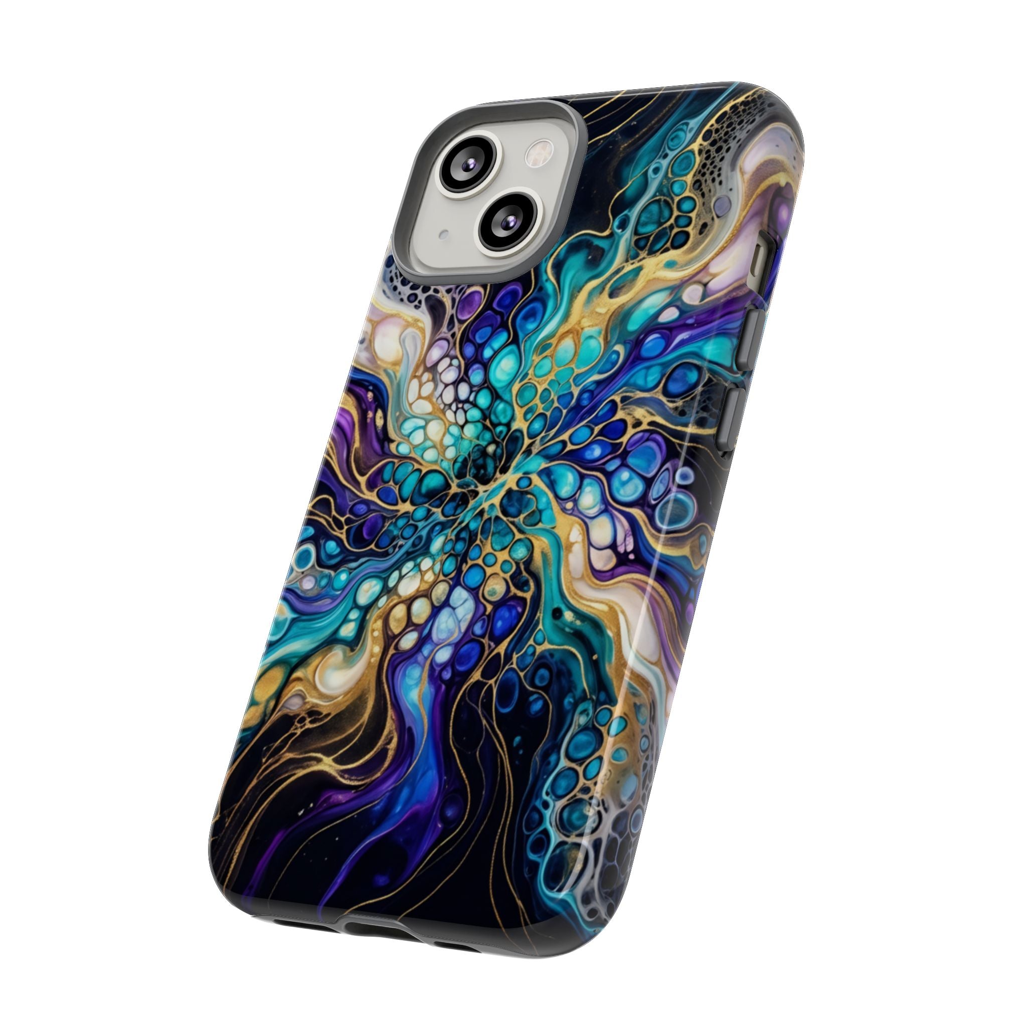 Liquid Cosmos Bloom - Phone Case