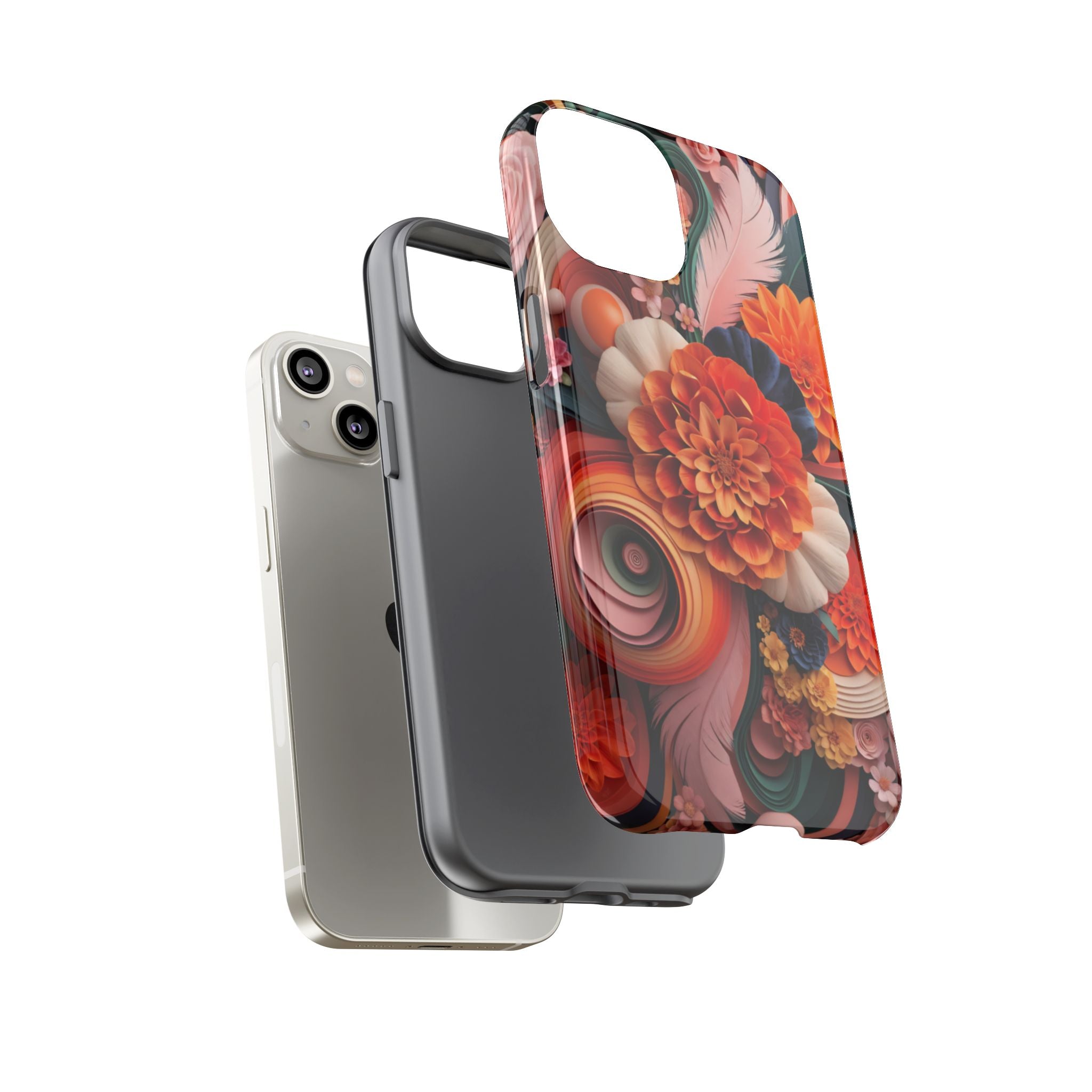 Bold Flower Bouquet - Phone Case