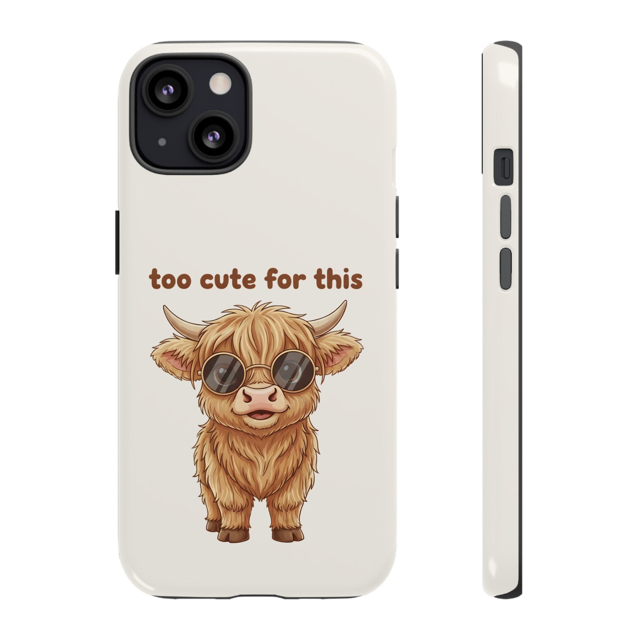 Highland Cow Phone Case — Too Cute for This Design