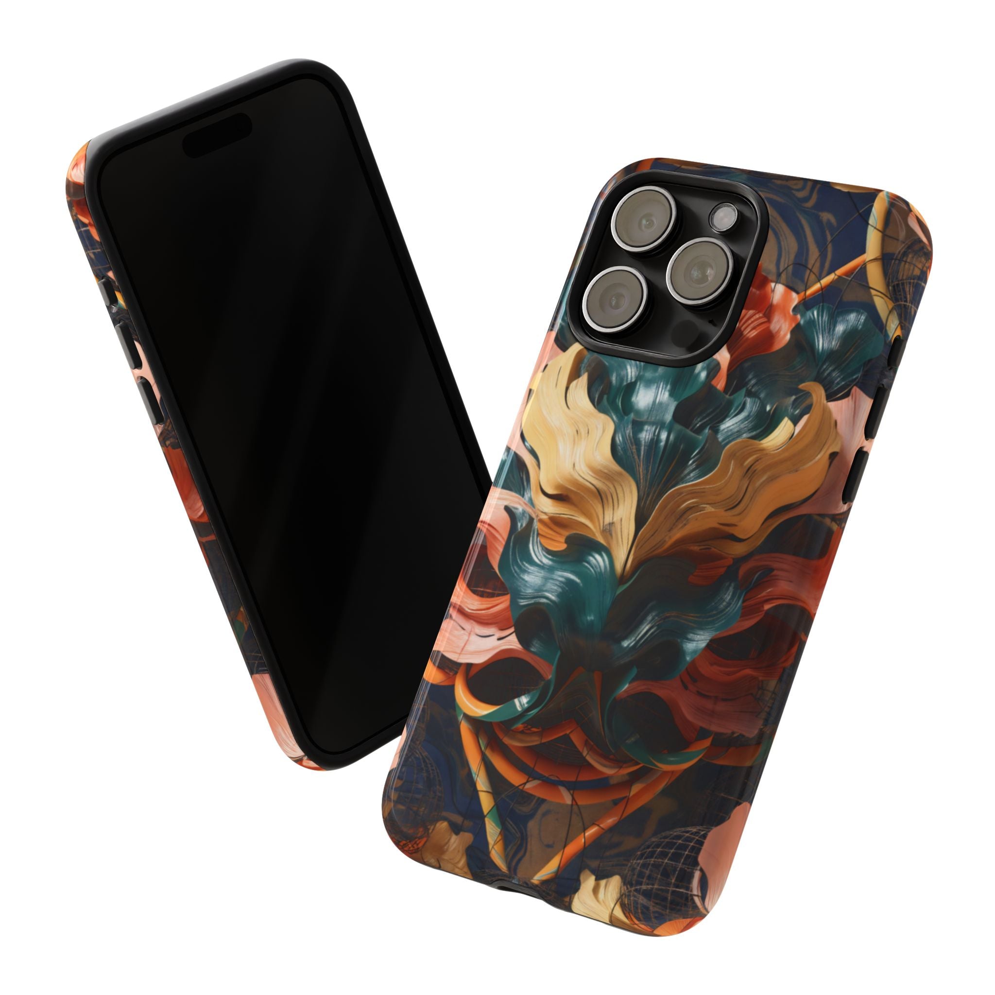 Dark Wild Abstract - Phone Case