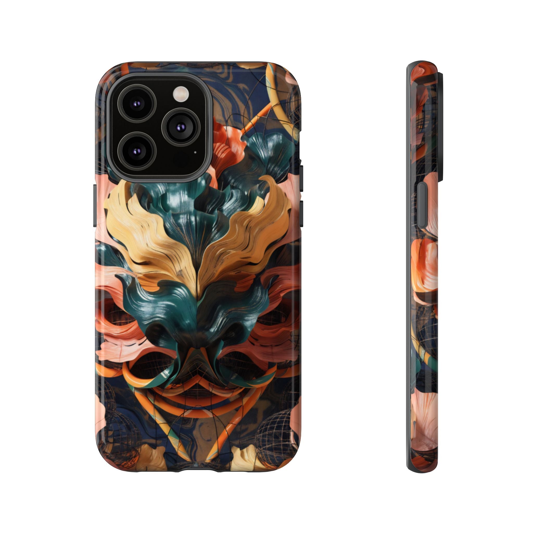 Dark Wild Abstract - Phone Case