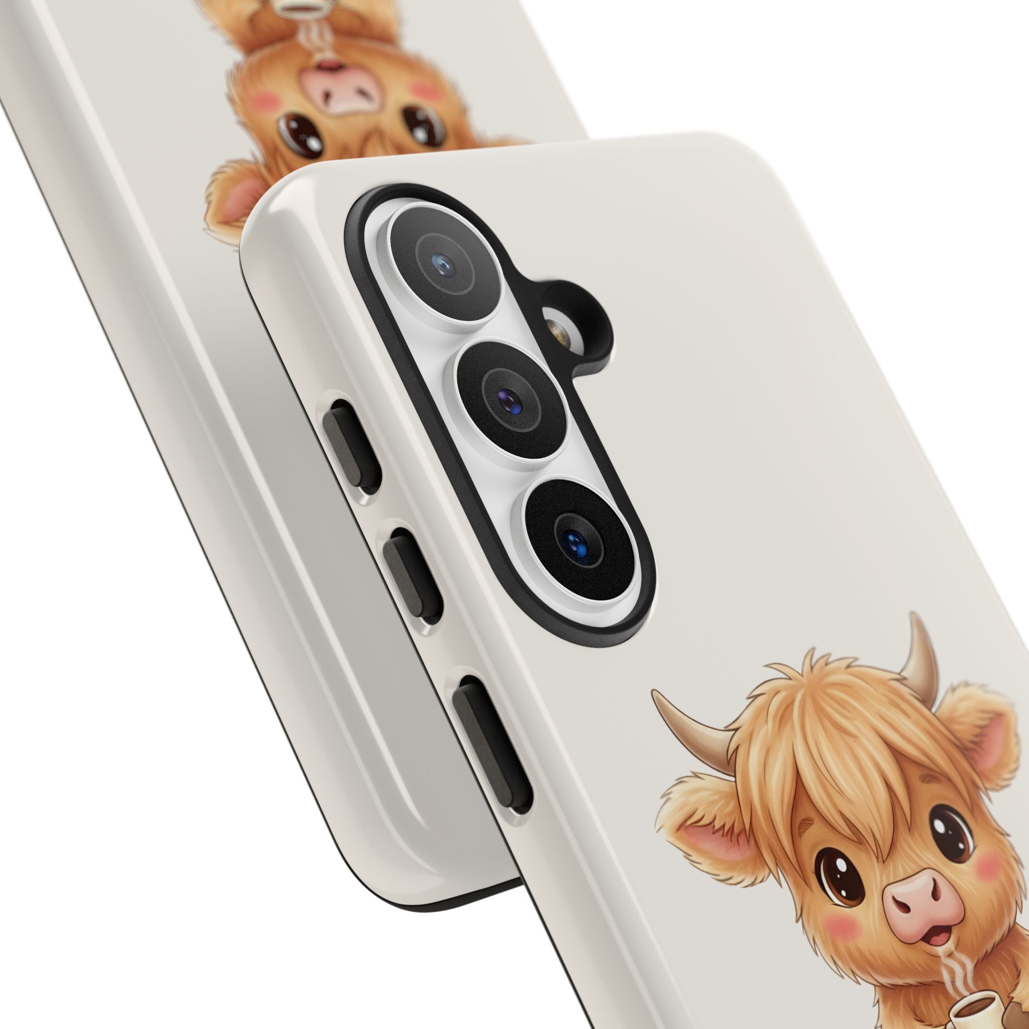 Highland Cow Phone Case — Don’t Talk to Me Design