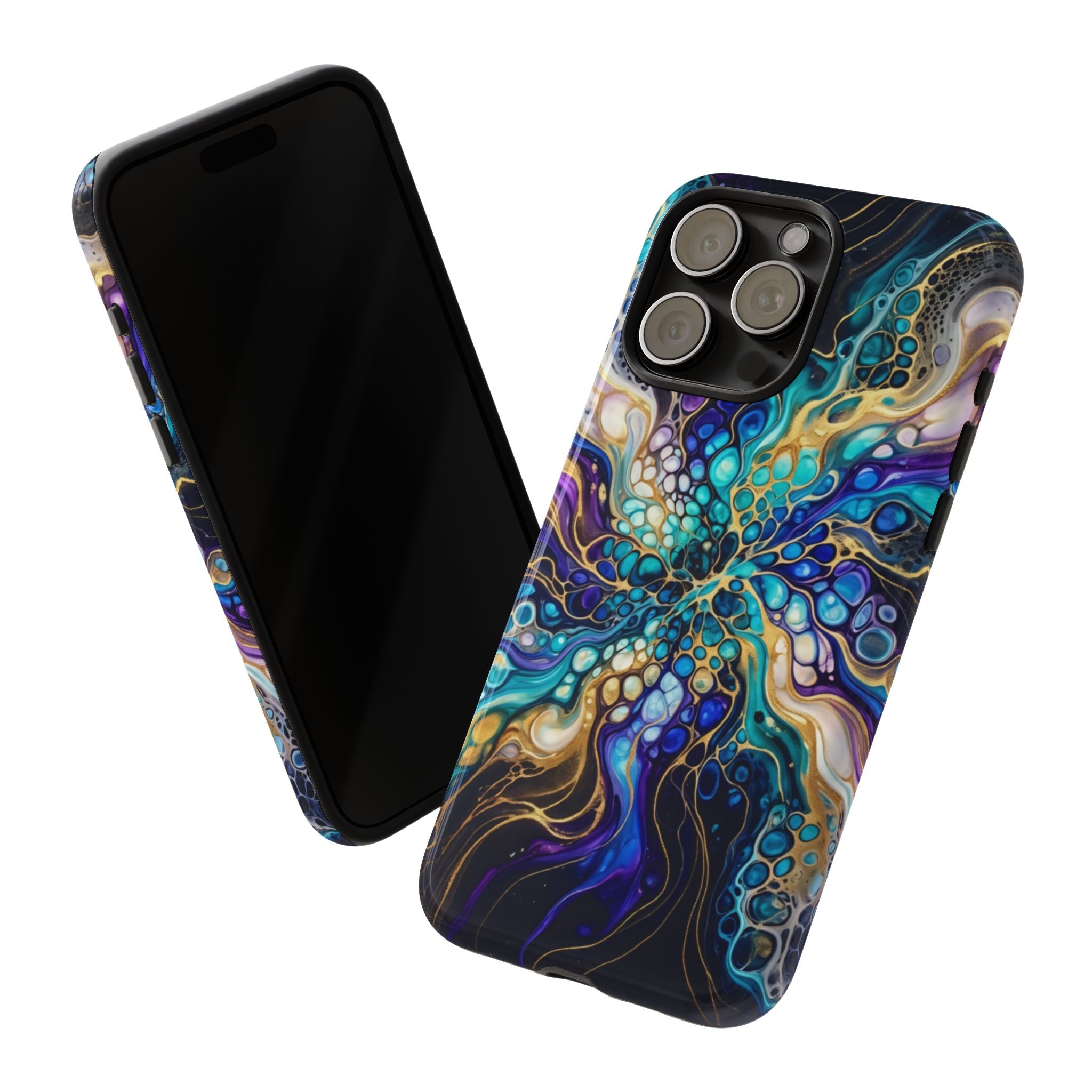 Liquid Cosmos Bloom - Phone Case