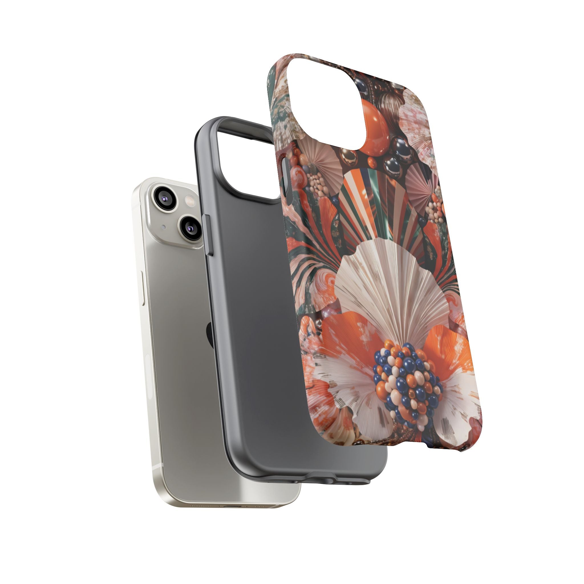 Colorful Fan Abstract - Phone Case